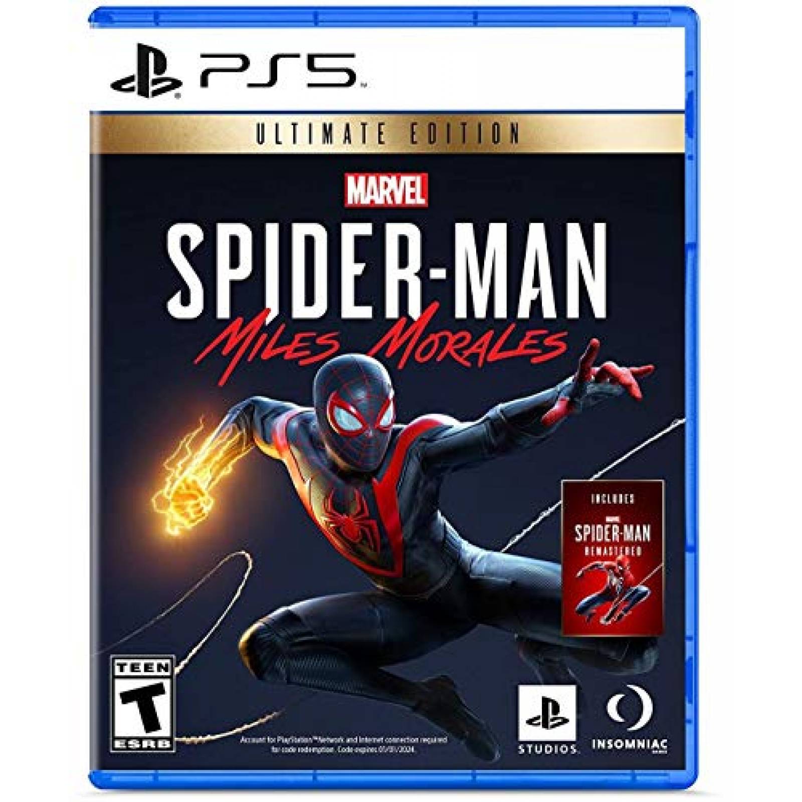 Juego PS5 Marvel's Spider-Man:Miles Morales Ultimate Edition