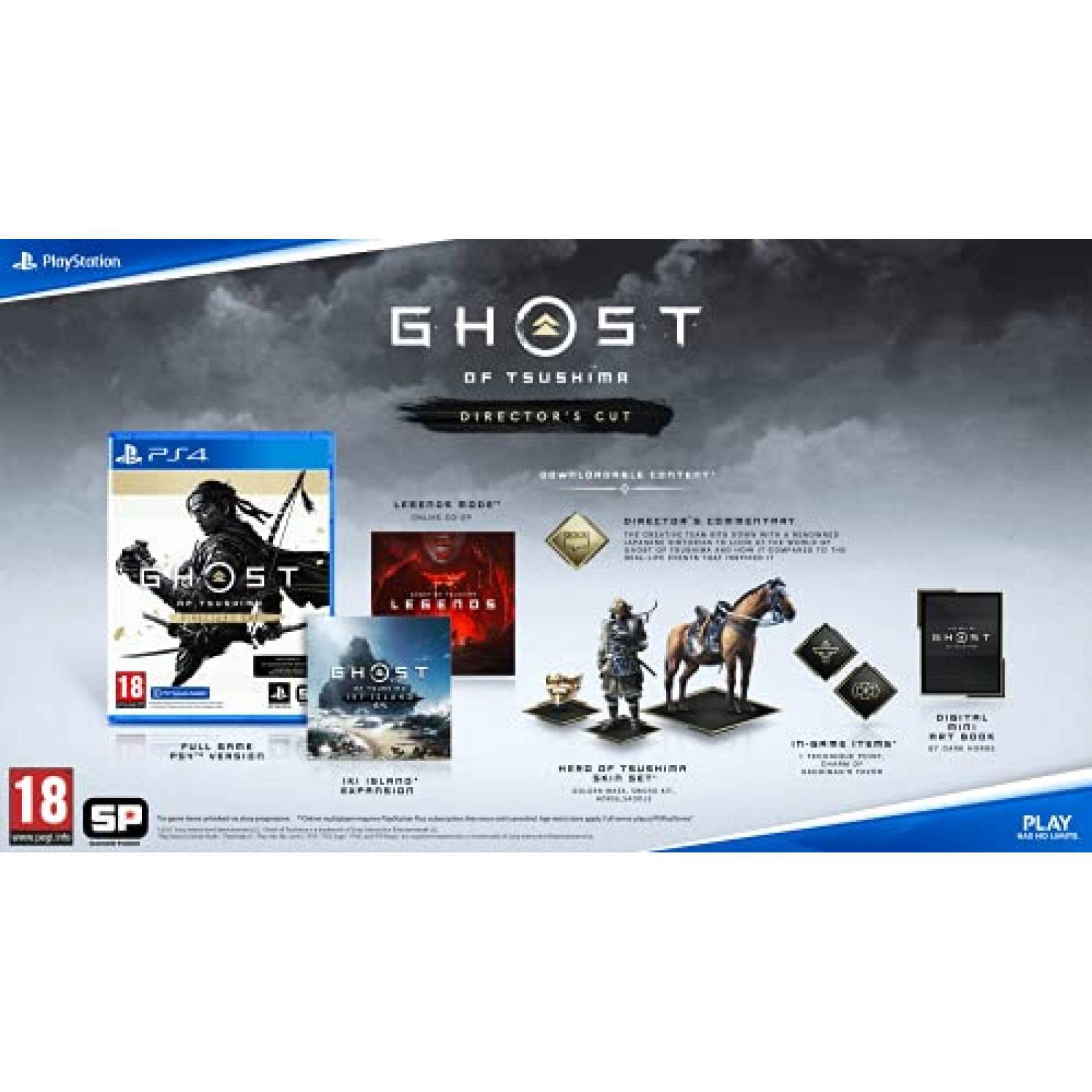 Videojuego PlayStation Ghost of Tsushima Directors Cut PS4