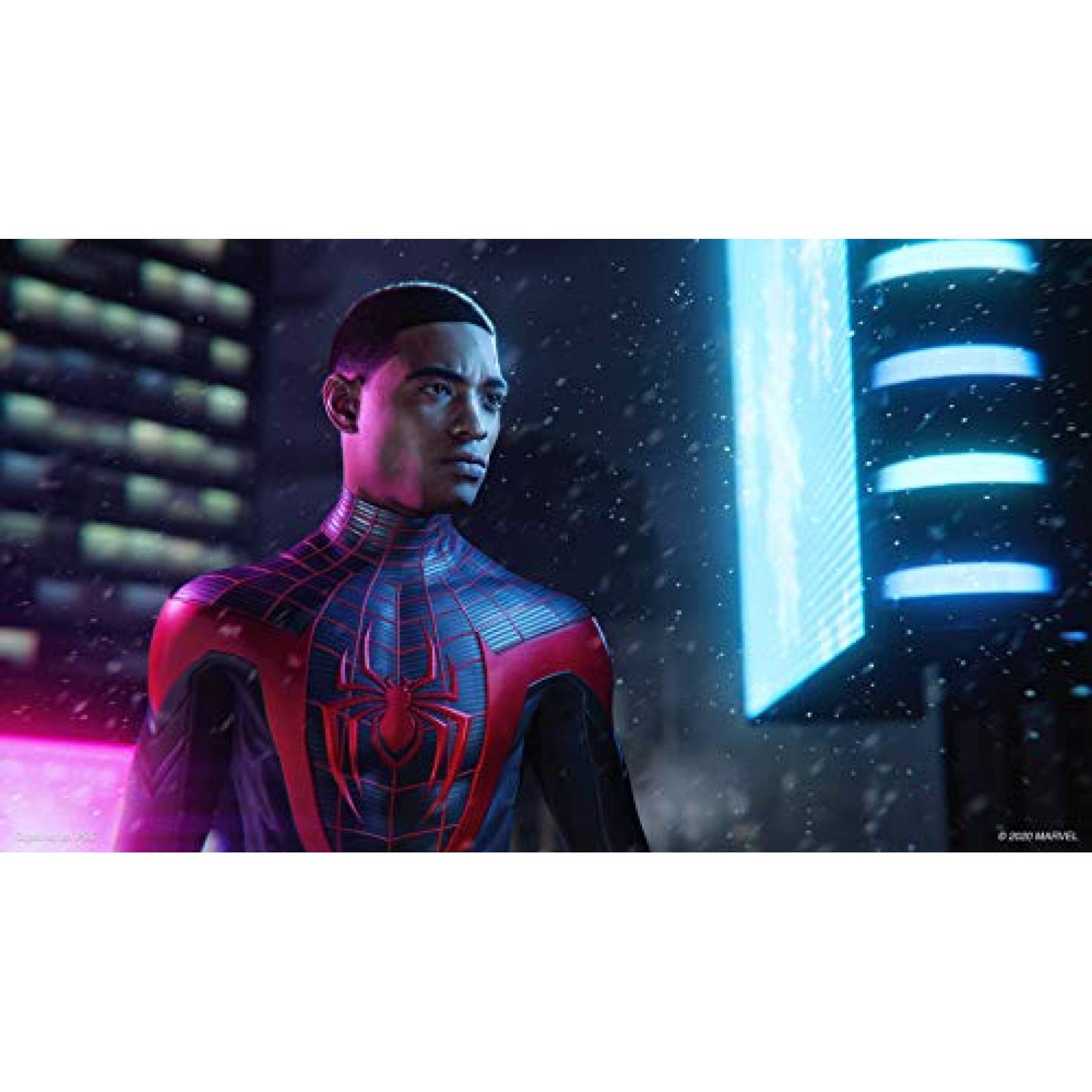 Videojuego Marvel's Spider-Man Miles Morales para PS4 -Azul