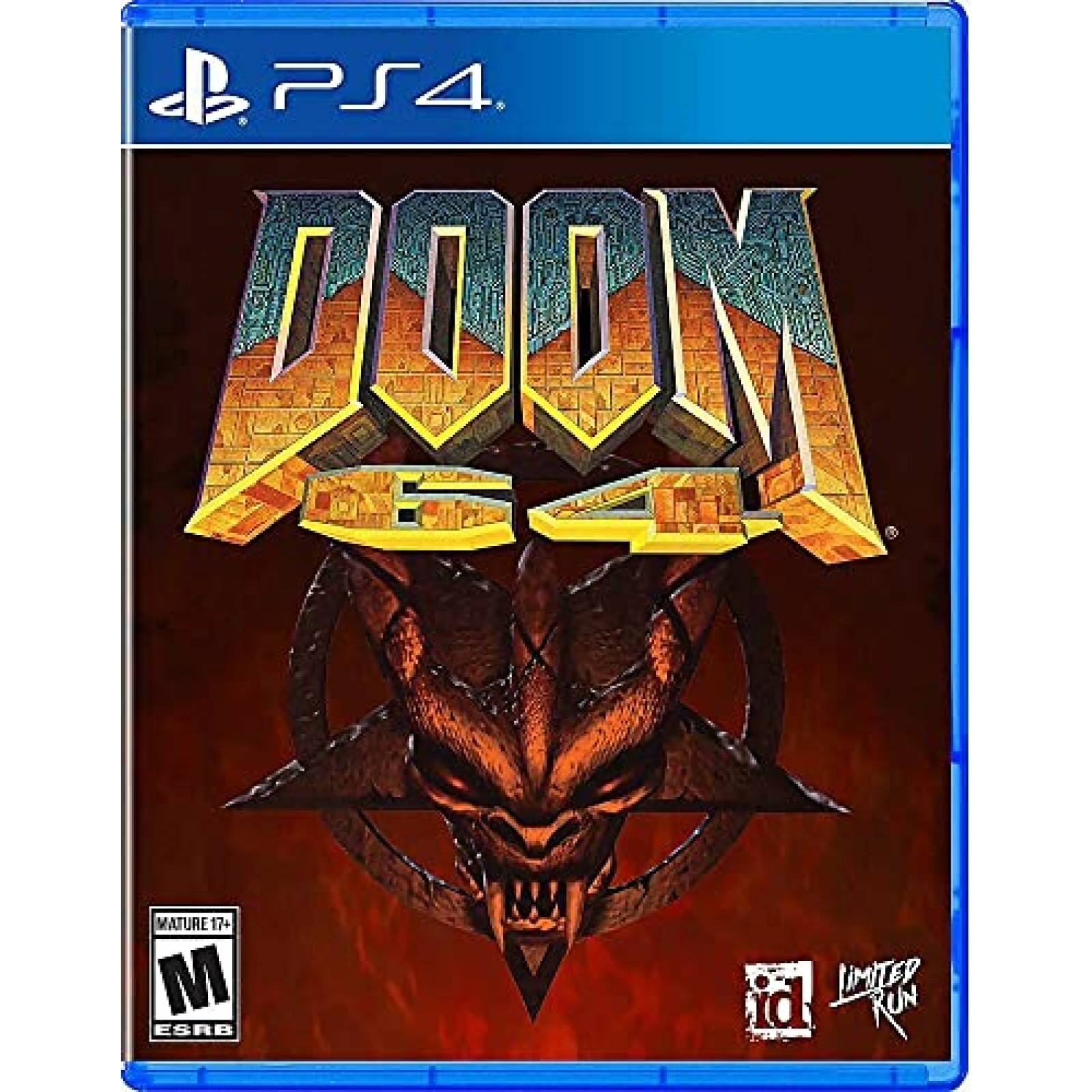Videojuego Limited Run Doom 64 para Sony PS4 -Rojo