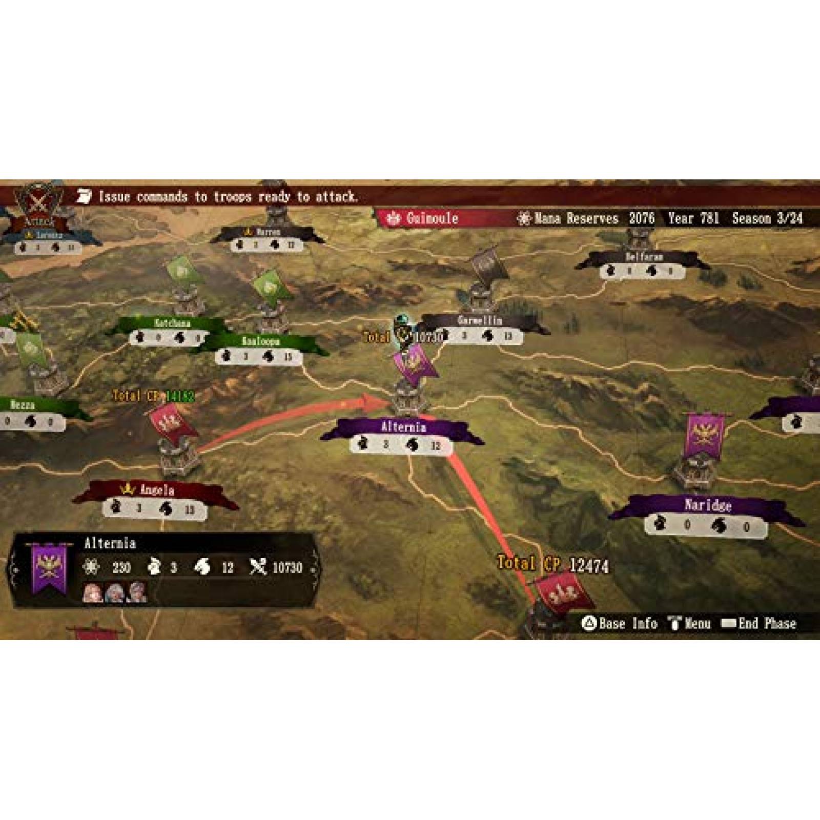 Brigandine: The Legend of Runersia Numskull Games PS4