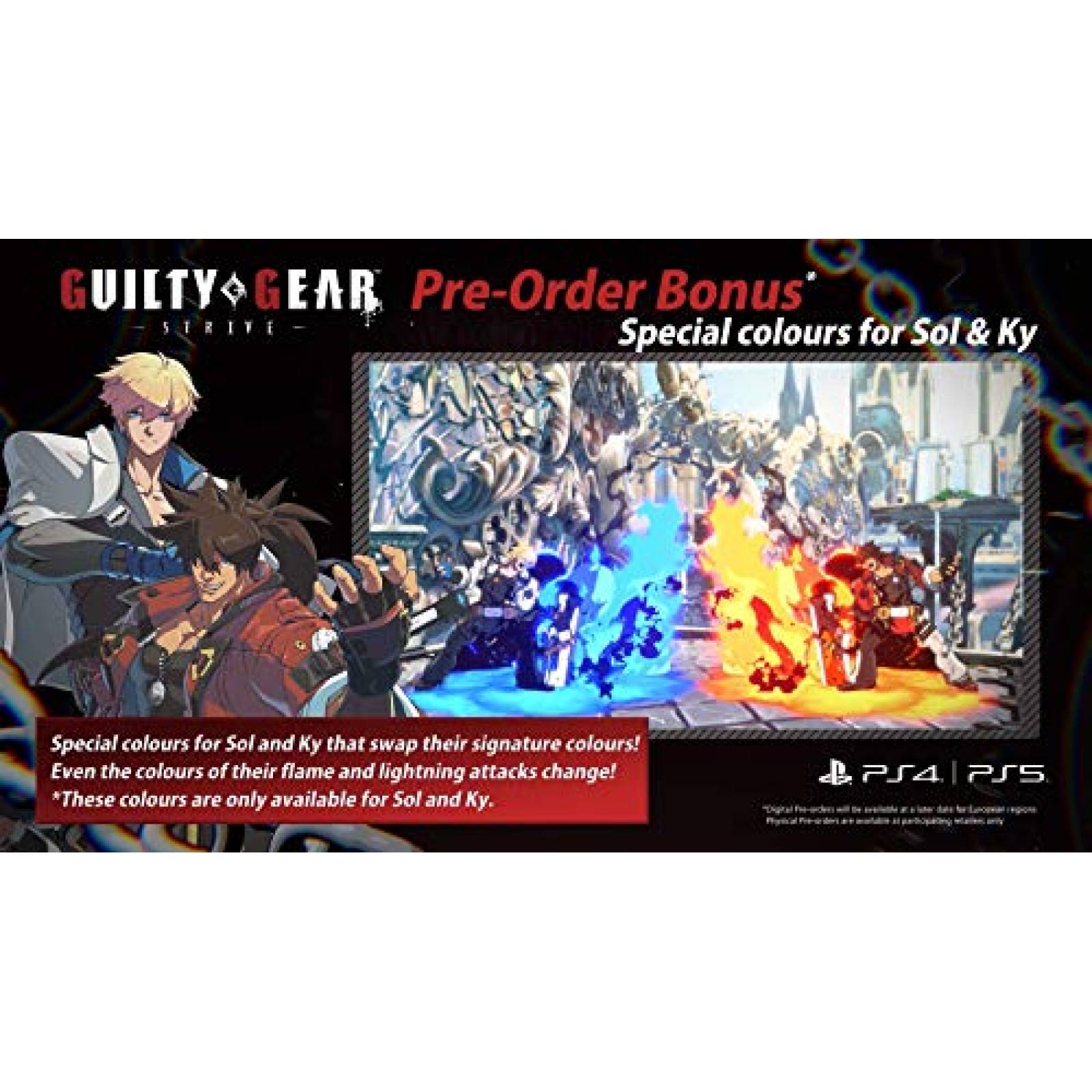 Videojuego BANDAI NAMCO Entertainment Guilty Gear Strive PS4