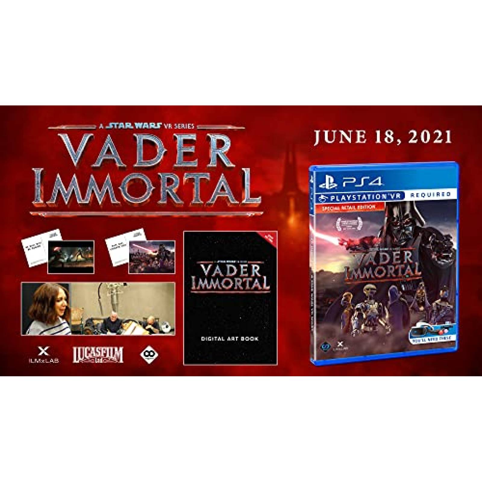 Video juego perp games Vader Immortal: A Star Wars VR PS4