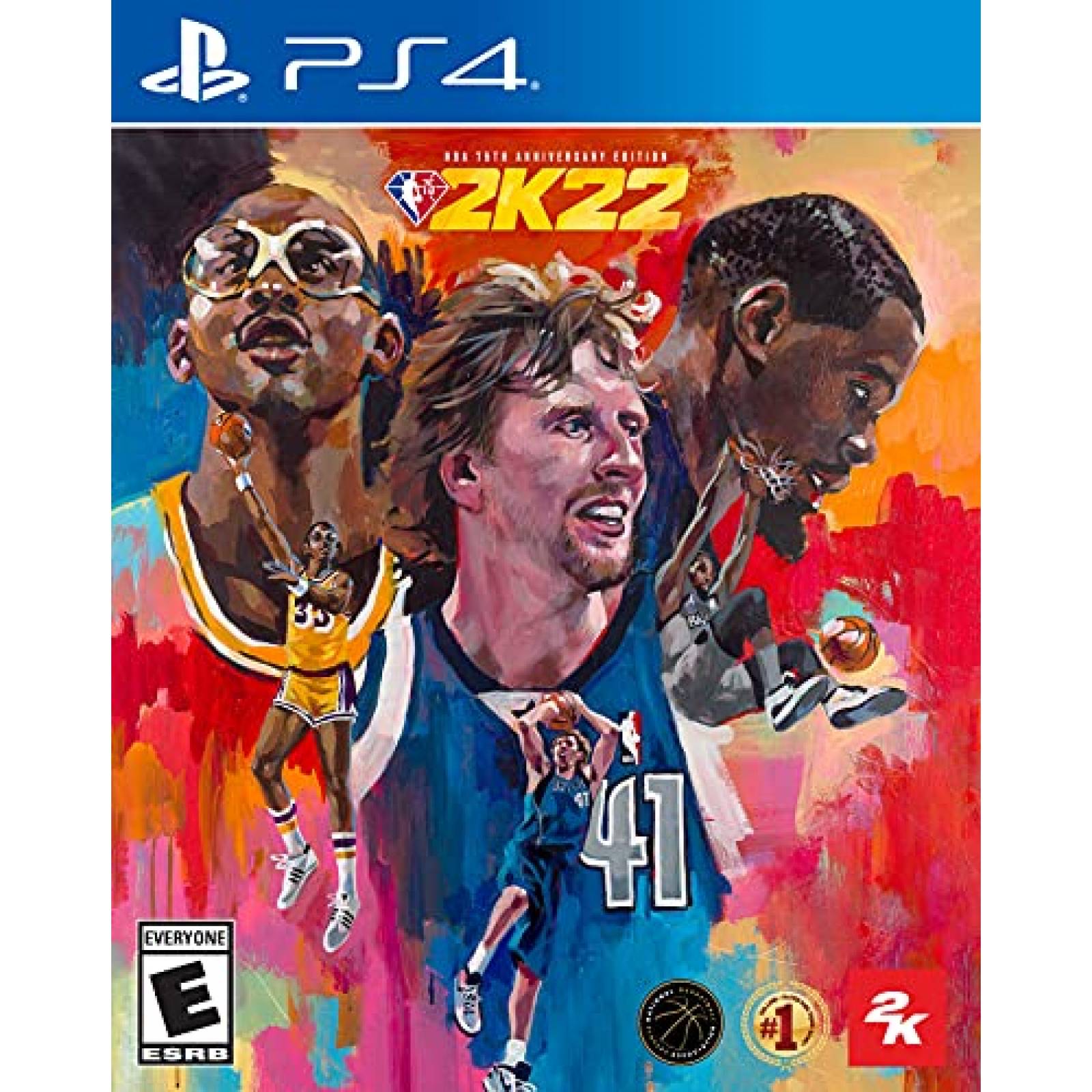 Videojuego 2K NBA 2K22 75 Aniversario para PS4 -Azul