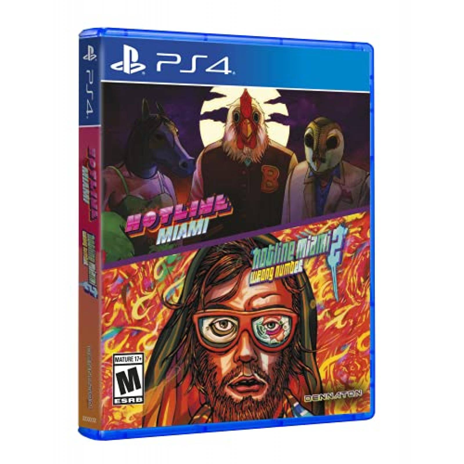 Videojuego Hotline Miami 1 y 2 para PlayStation 5 -Azul