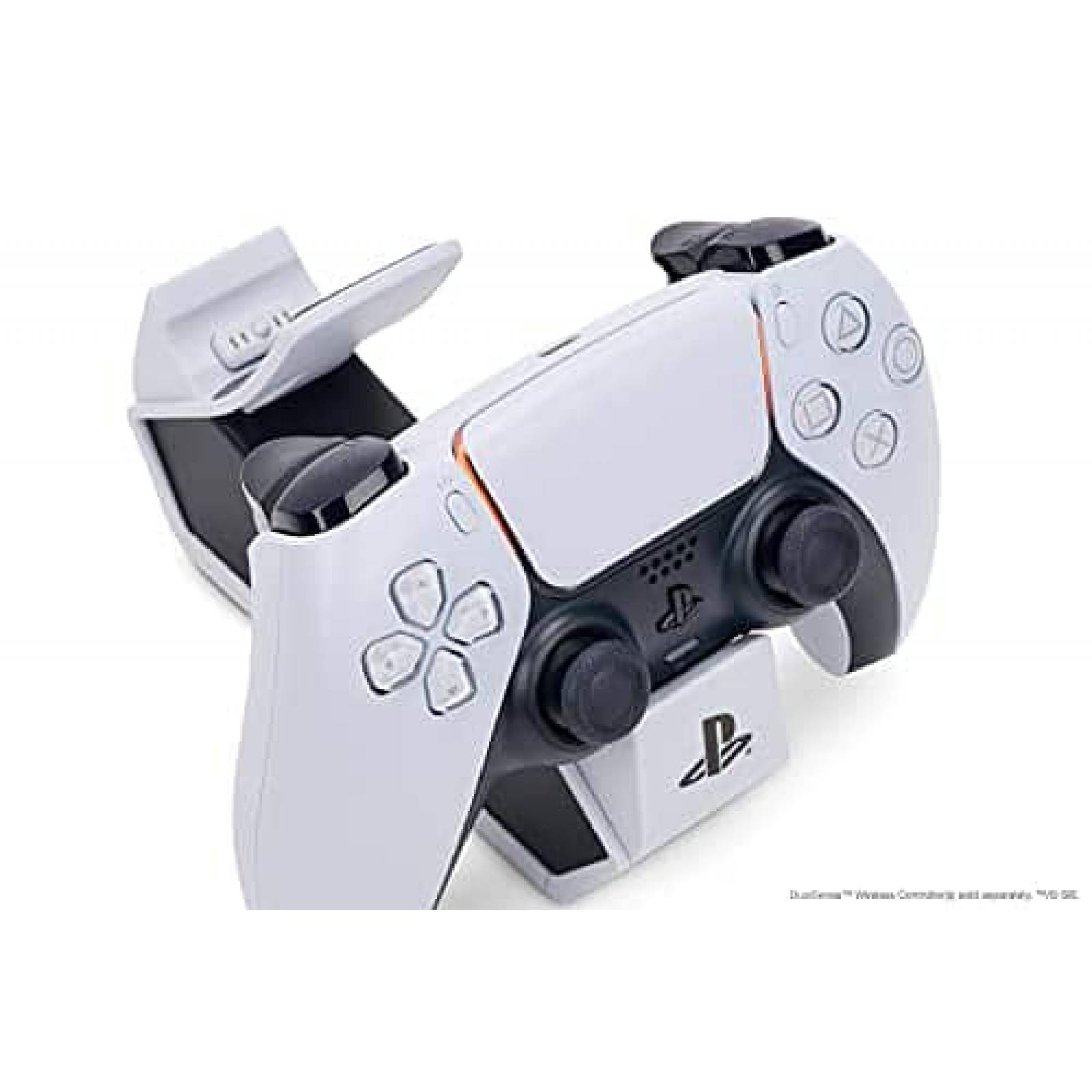 Estacion de Carga Power A Doble Para Controles de PS5-Blanco