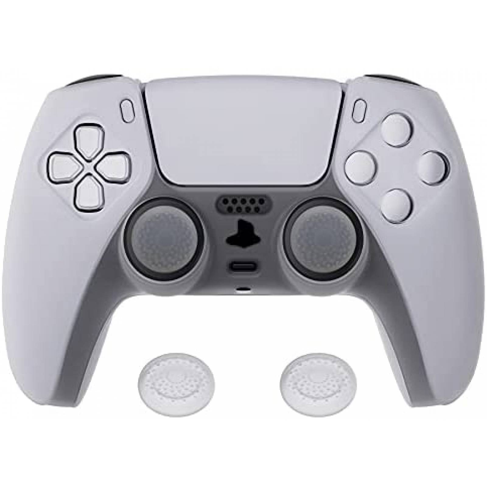Funda PlayVital Compatible Con Control de PS5 -Transparente