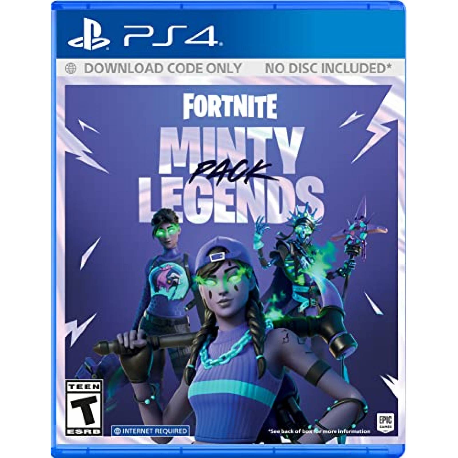 Videojuego Epic Games Fortnite Minty Legends Pack PS4
