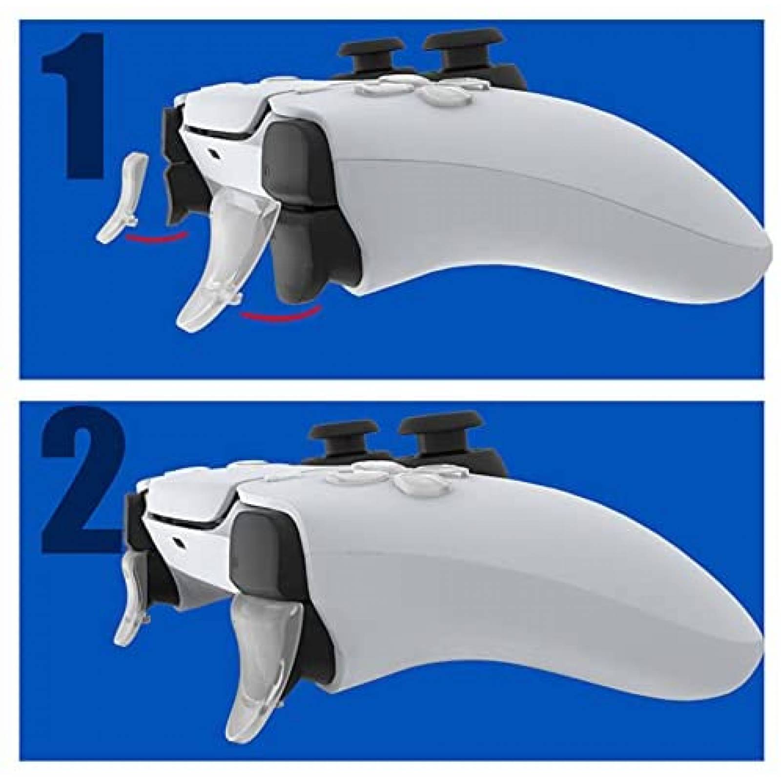 Kit De Accesorios Cabuas Para Control de PS5 -Multicolor