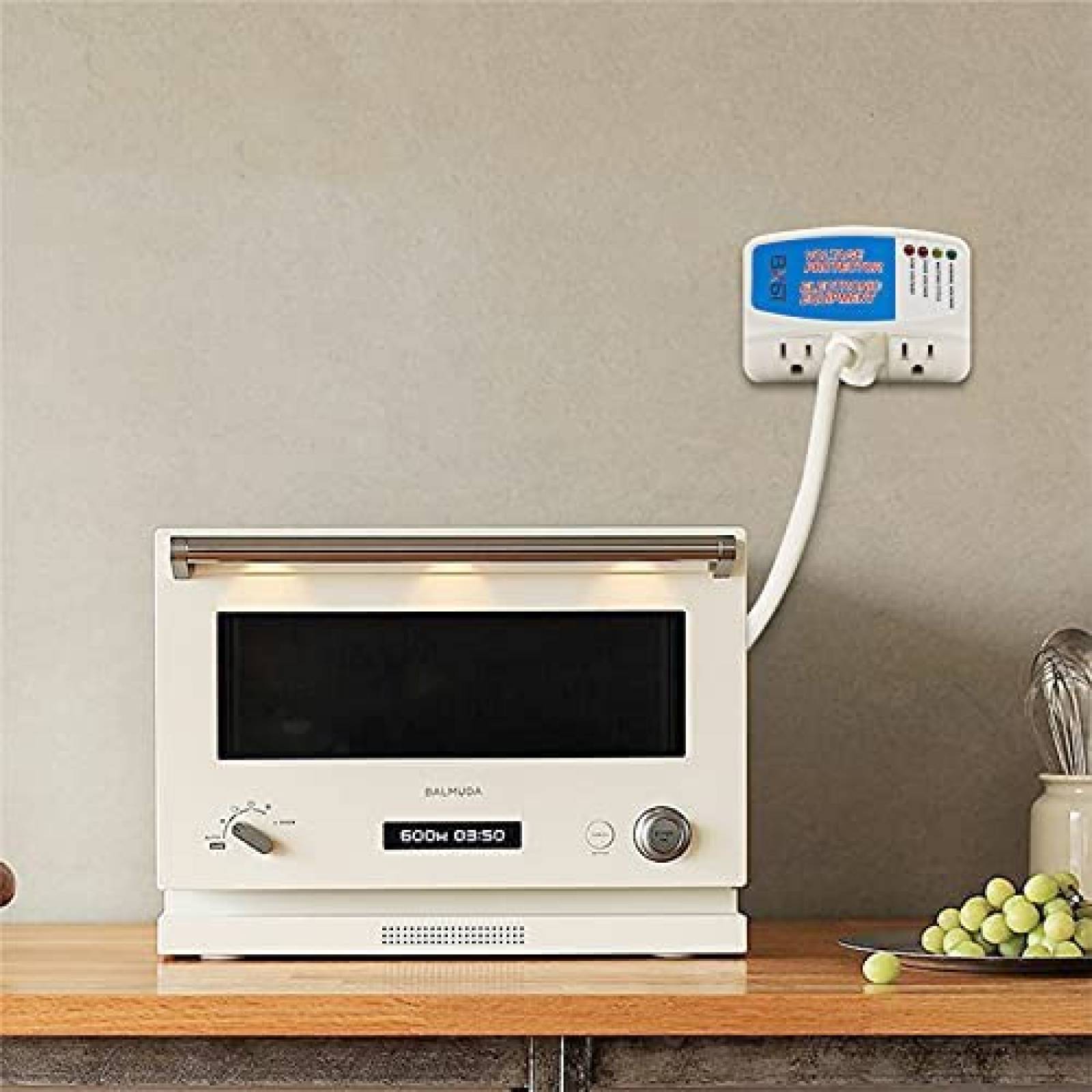 Protector de Sobretension BSEED de 1440 Watts 3 AC -Blanco