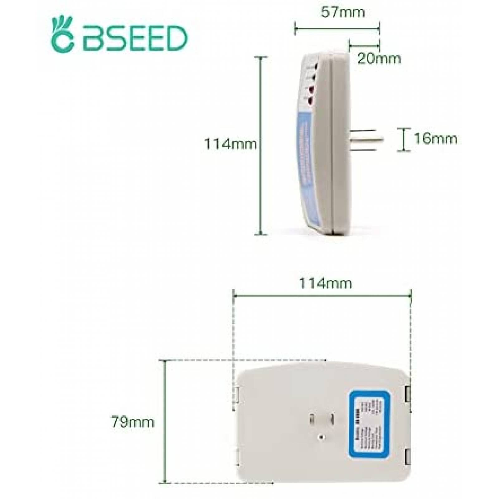 Protector de Sobretension BSEED de 1440 Watts 3 AC -Blanco