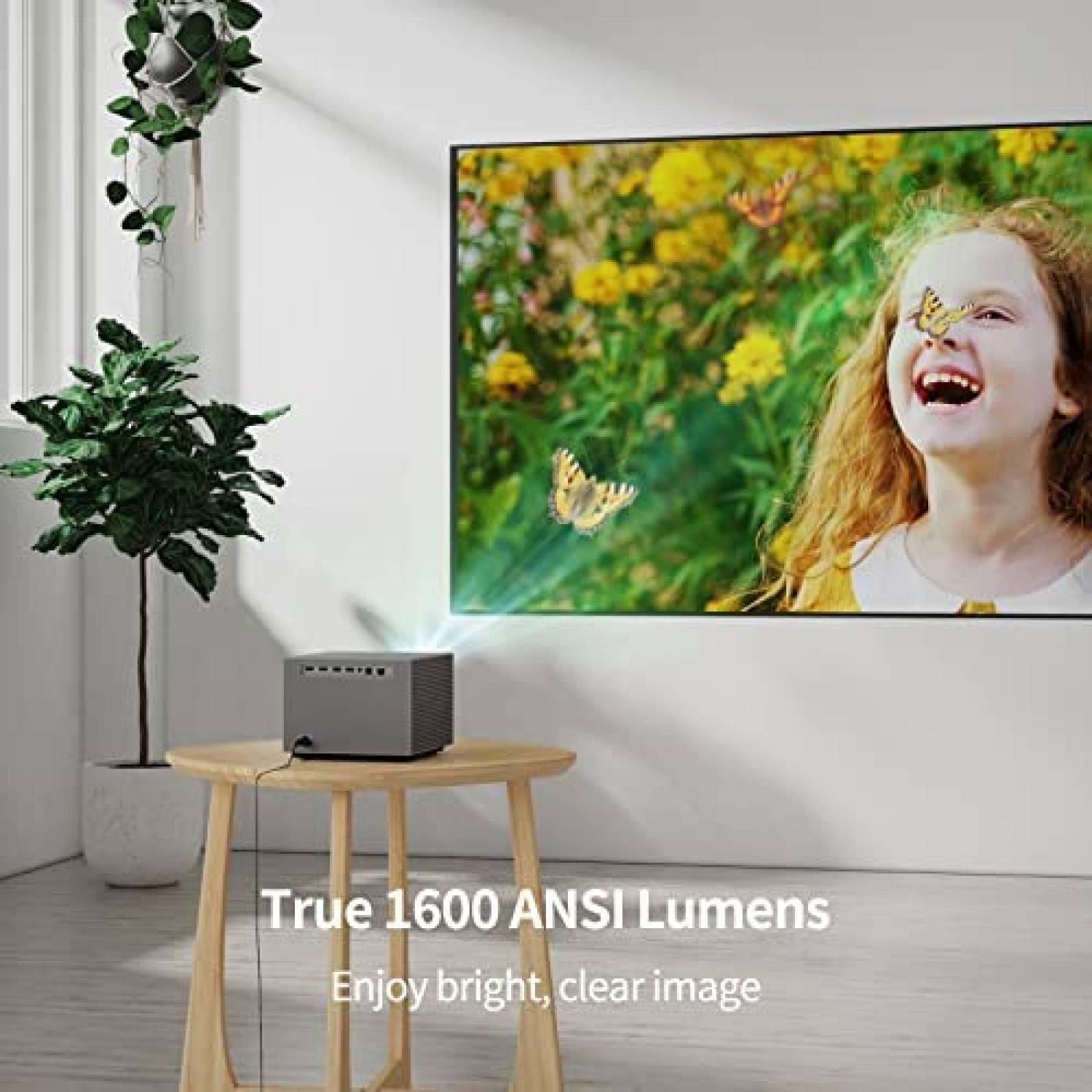 Proyector WEMAX Vogue Pro Wifi de 1080p FHD 8K de 220 Watts