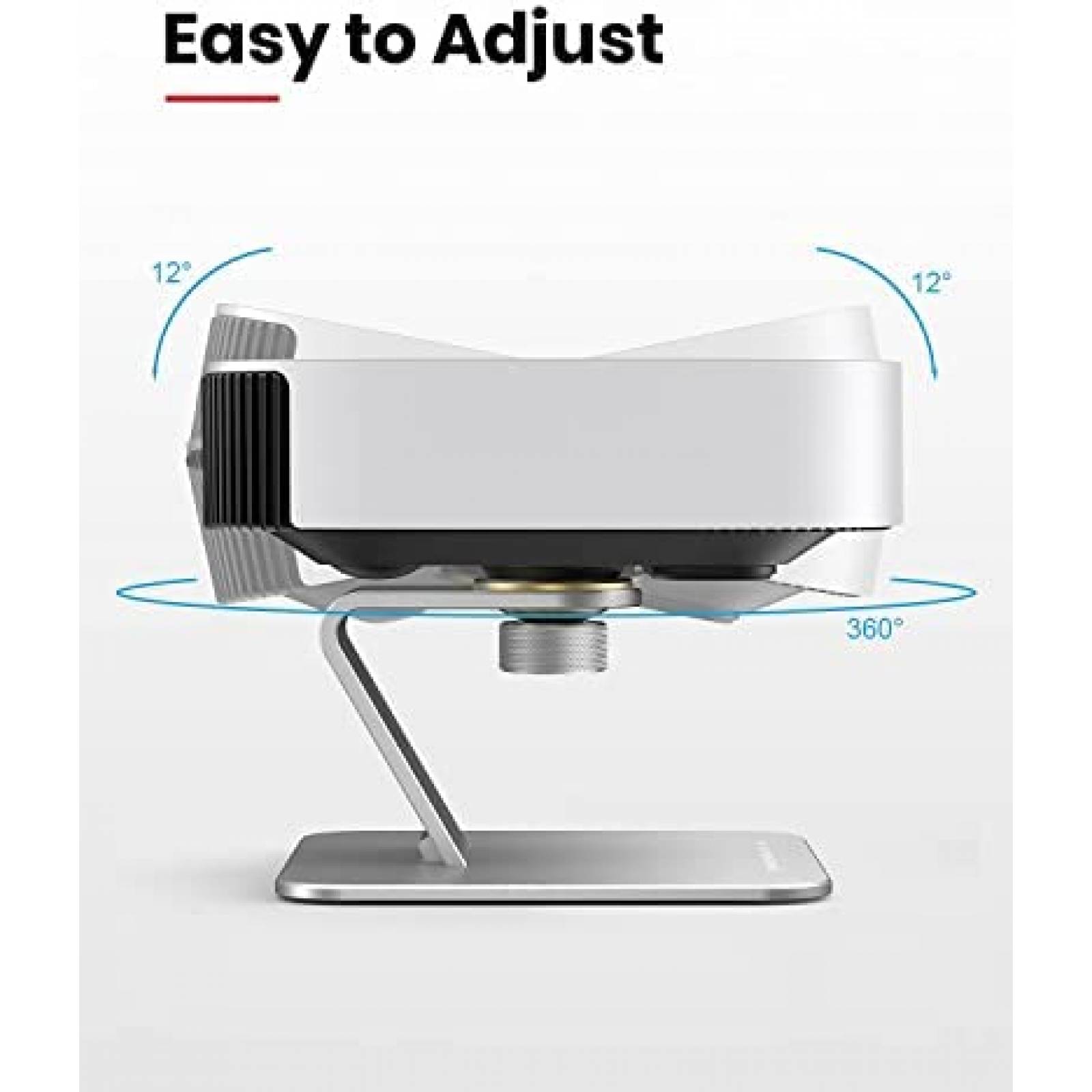 Mini Proyector Portatil Nebula Soporte de Escritorio -Negro