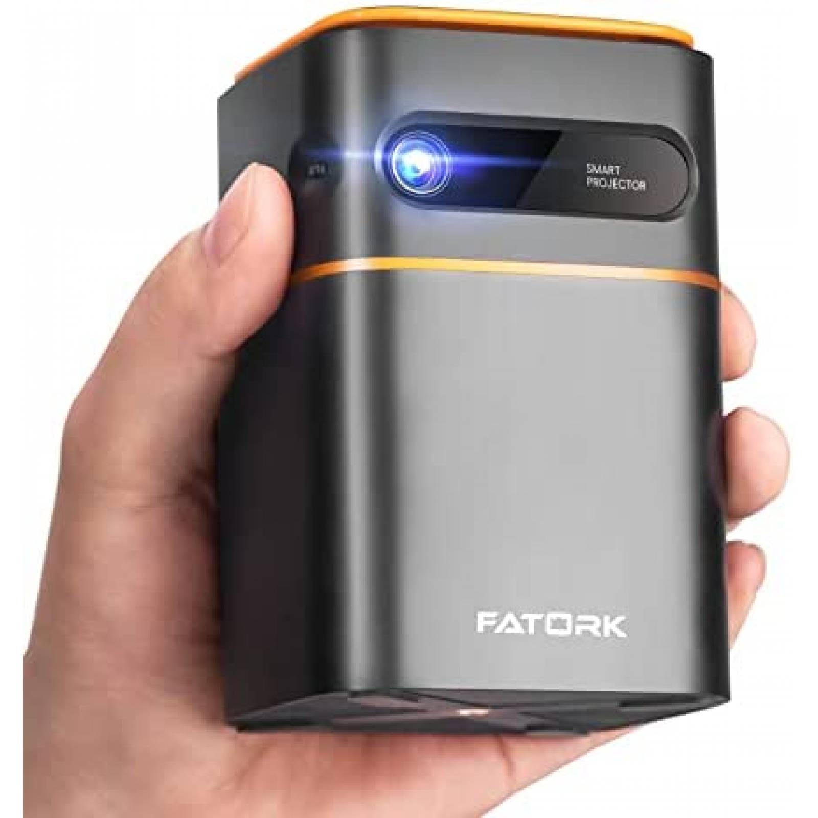 Proyector Fatork Pocket Monster Mini 5G WiFi DLP 1080p HD