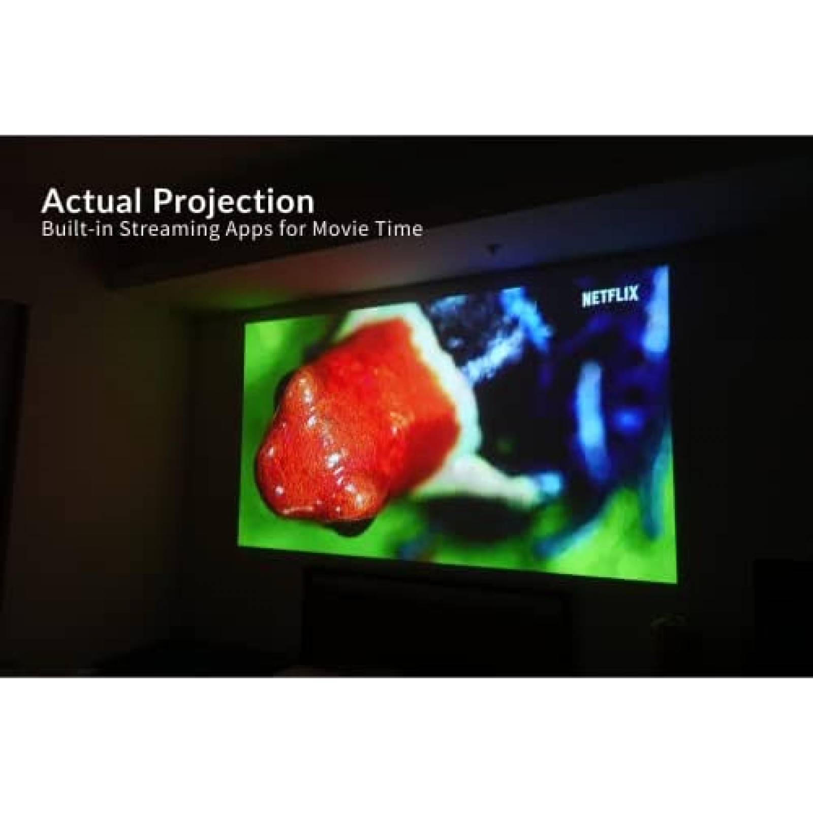 Proyector AAXA Technologies P8 Mini WiFi USB C HDMI 1080P
