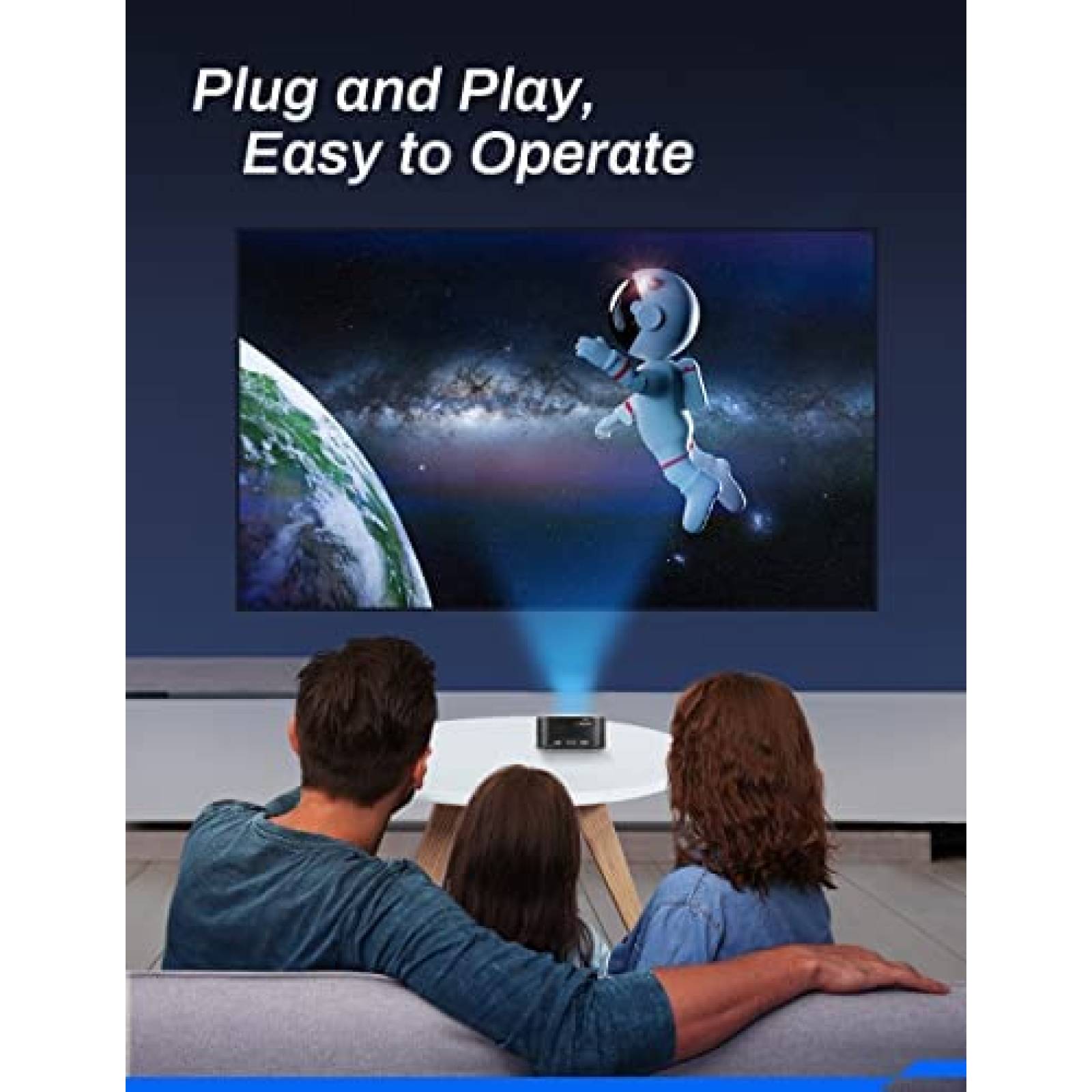 Mini Proyector APIO AP106 DLP de Bolsillo Resolucion 1080p