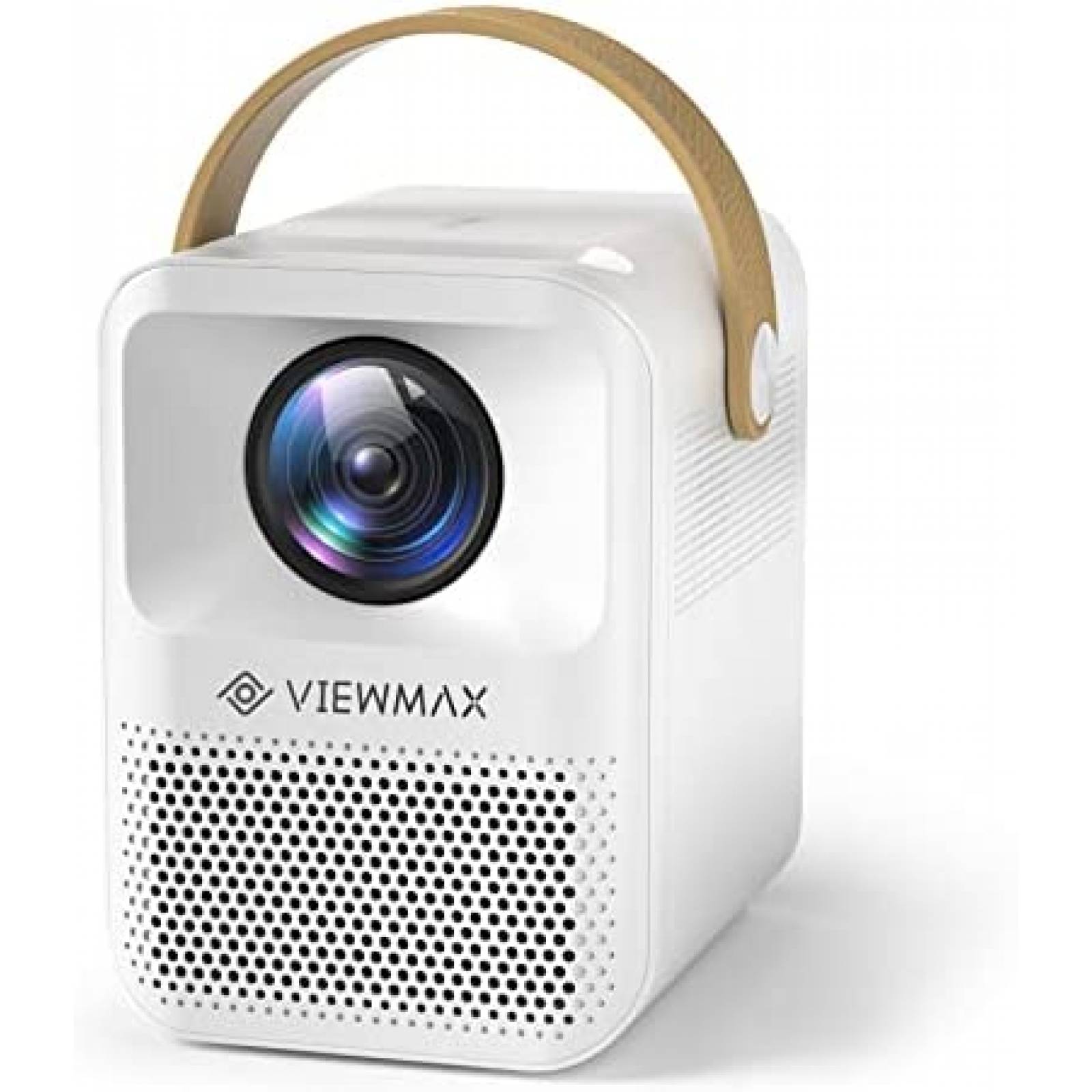 Mini Proyector Viewmax Full HD 1080P Portatil optico -Blanco