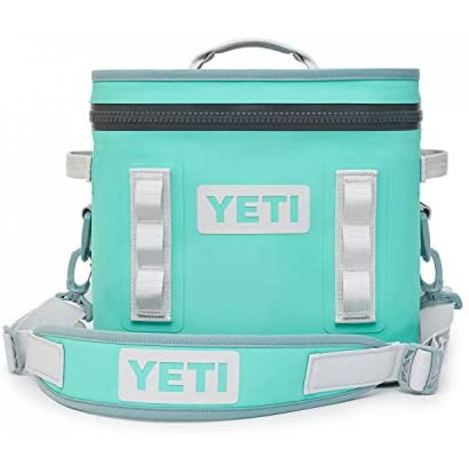 Hielera Yeti Hopper Flip 12 Portatil Suave -Aquifer Blue