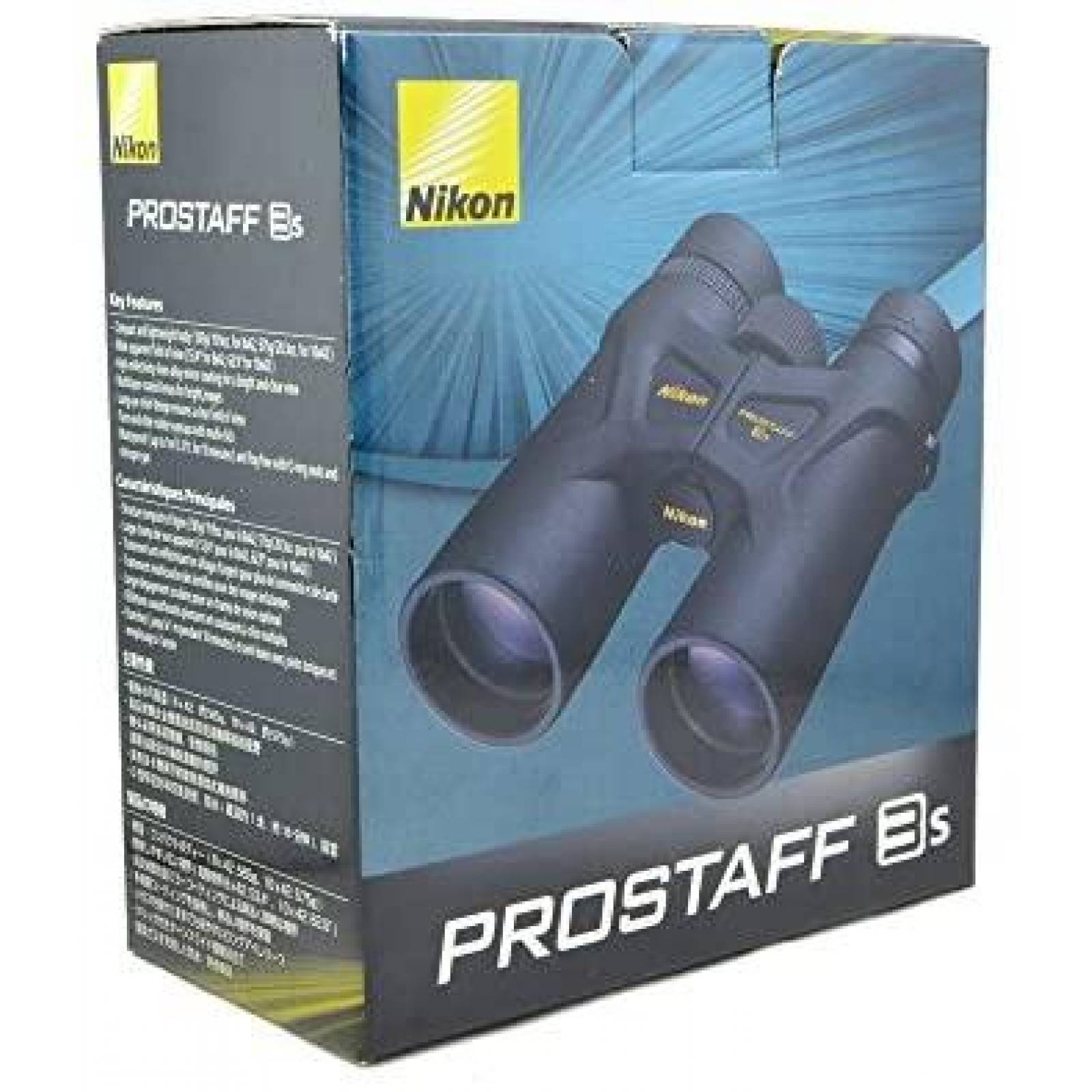 Binoculares Nikon Prostaff 3s 10x42 con kit de limpieza