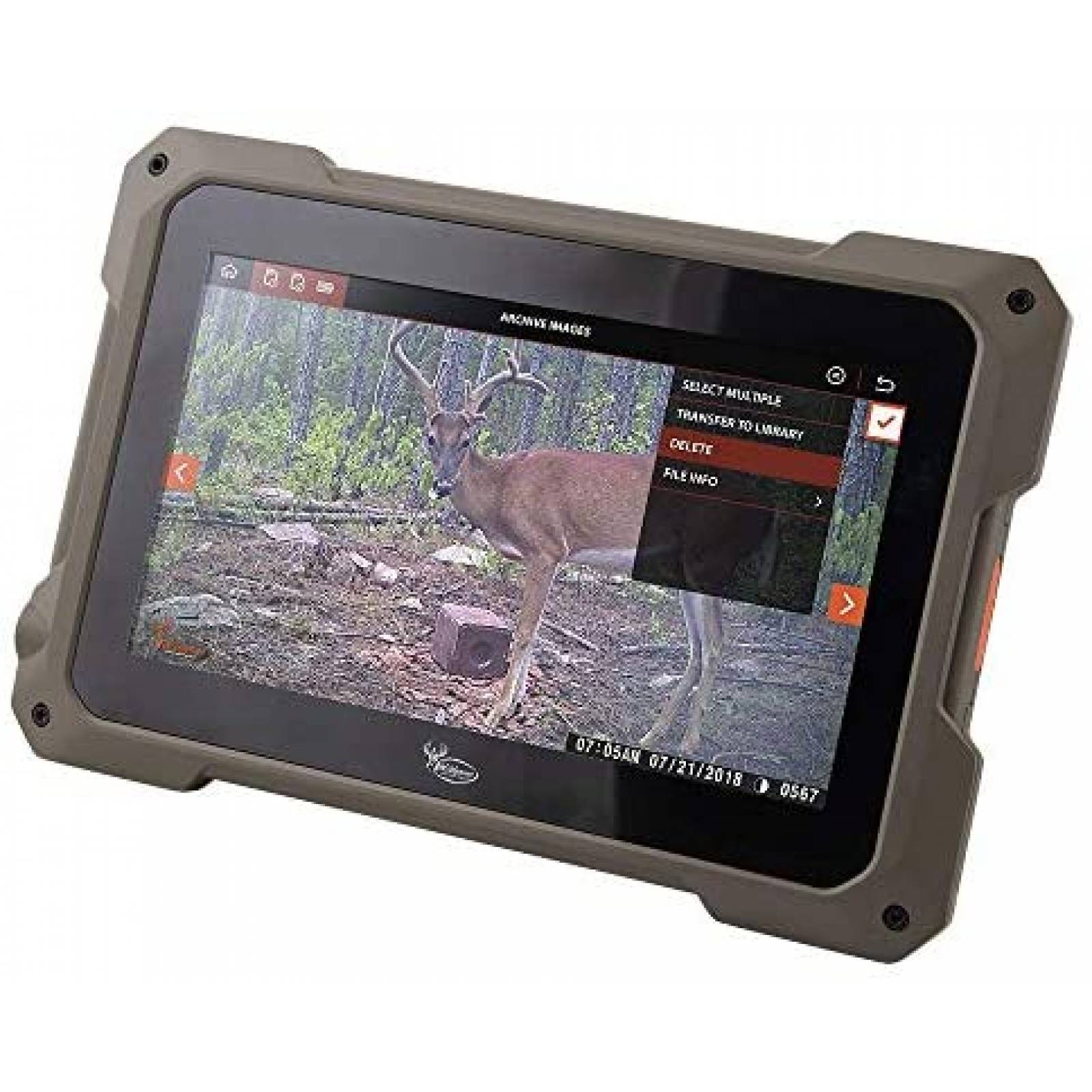 Visor de tarjeta SD dual Wildgame Innovations VU70 -Negro