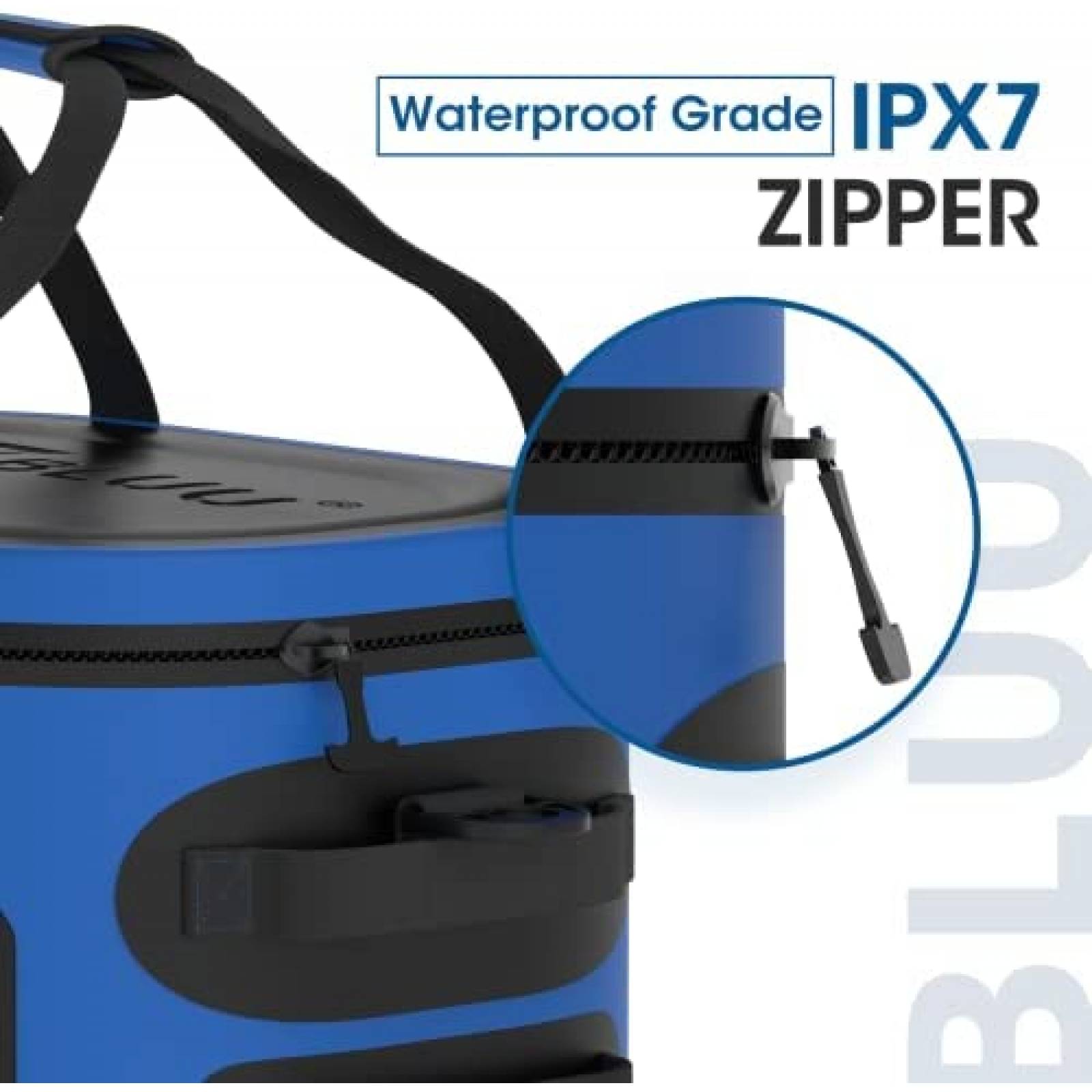 Bolsa Hielera Bluu 25 Quart IPX7 HydroLock -Azul