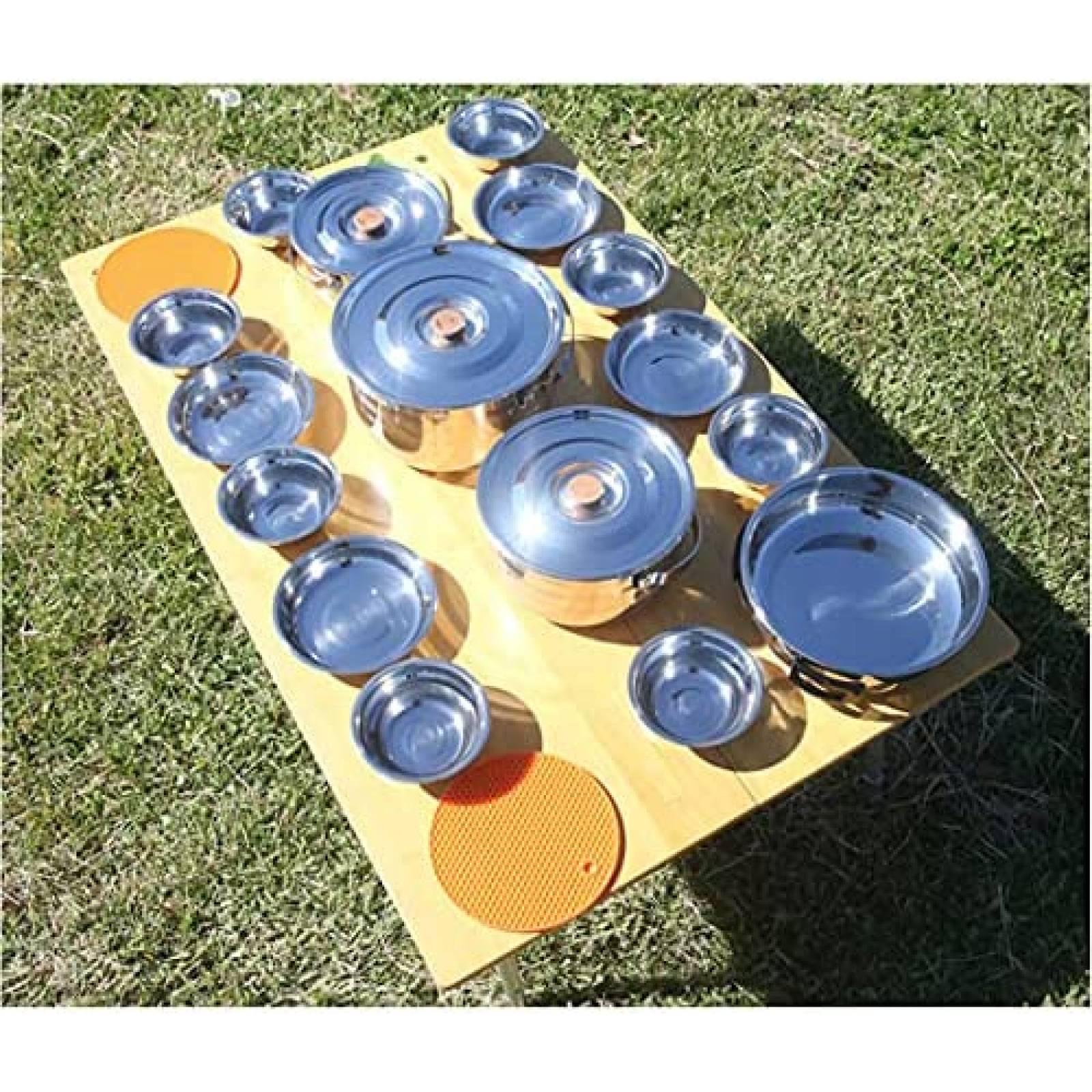 Kit de Utensilios de Cocina para Acampar camping moon 16 pcs