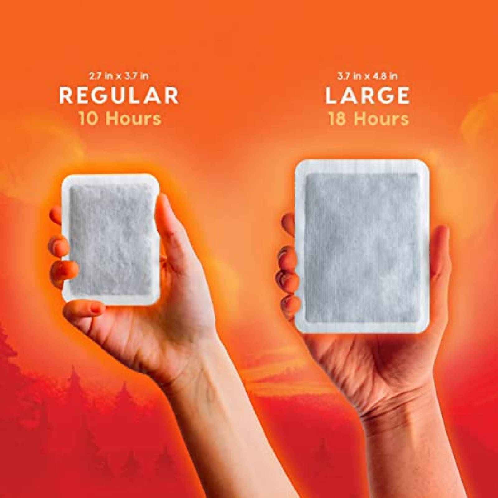 Calentador De Manos IRIS USA 60 Piezas Desechables -Blanco