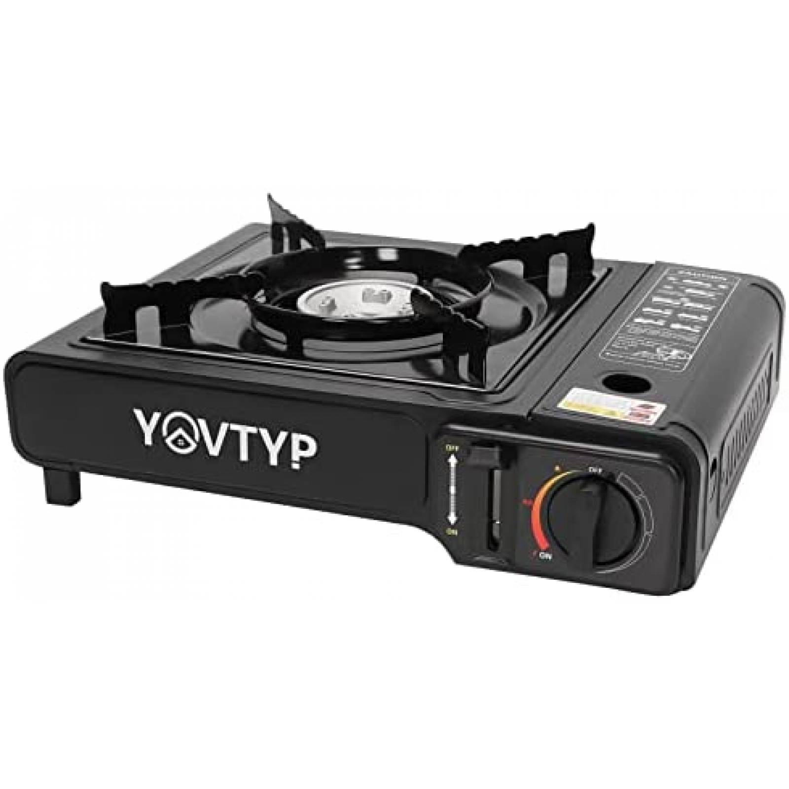 Estufa Portatil para Acampar Youtian de 7200 BTU -Negro