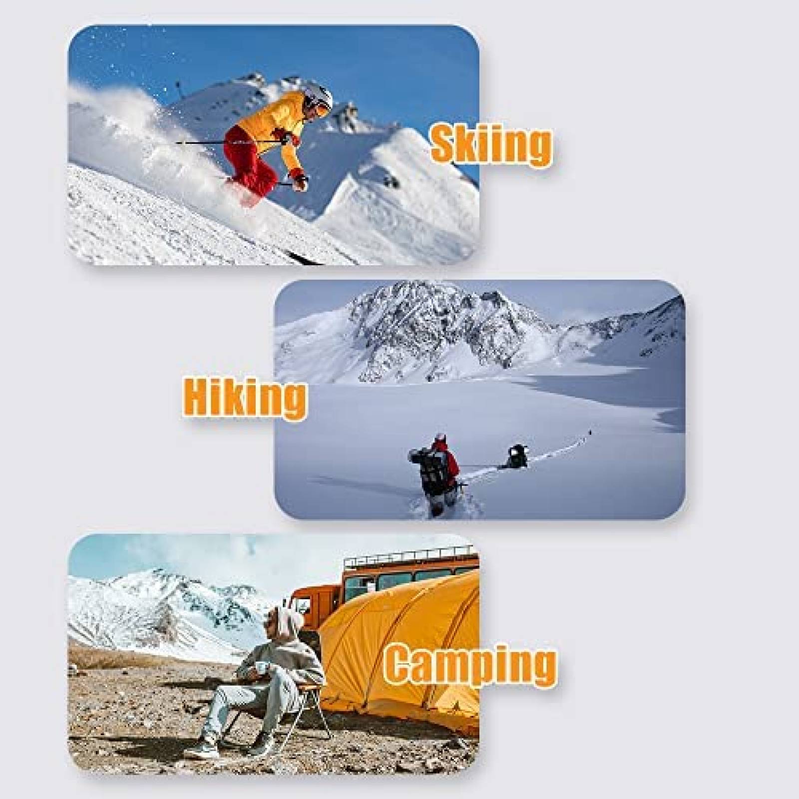 Calentador De Manos Generic De Bolsillo Desechable -Blanco