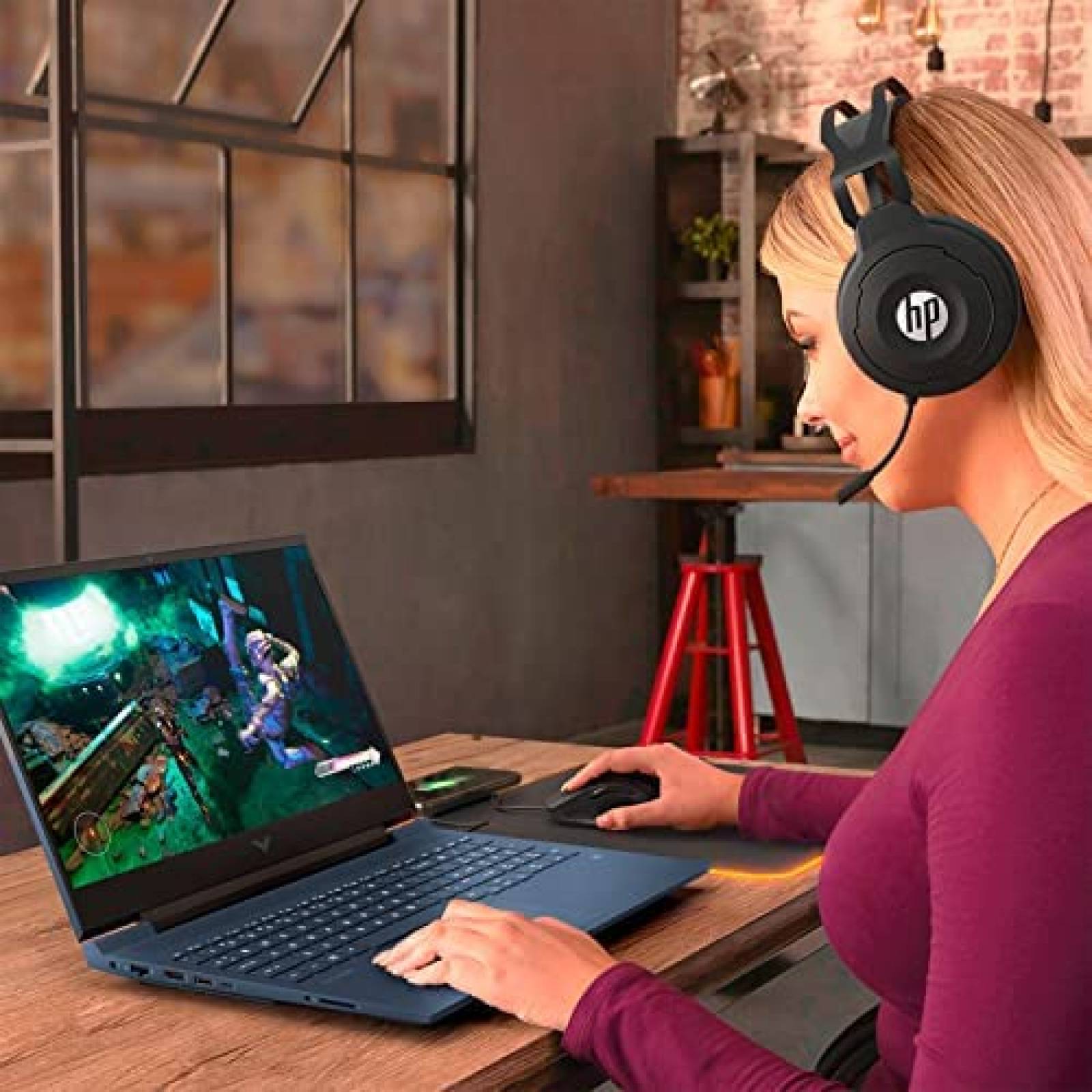 Laptop Gamer HP Victus 16.1'' i5-11260H 32GB RAM 2TB SSD W11