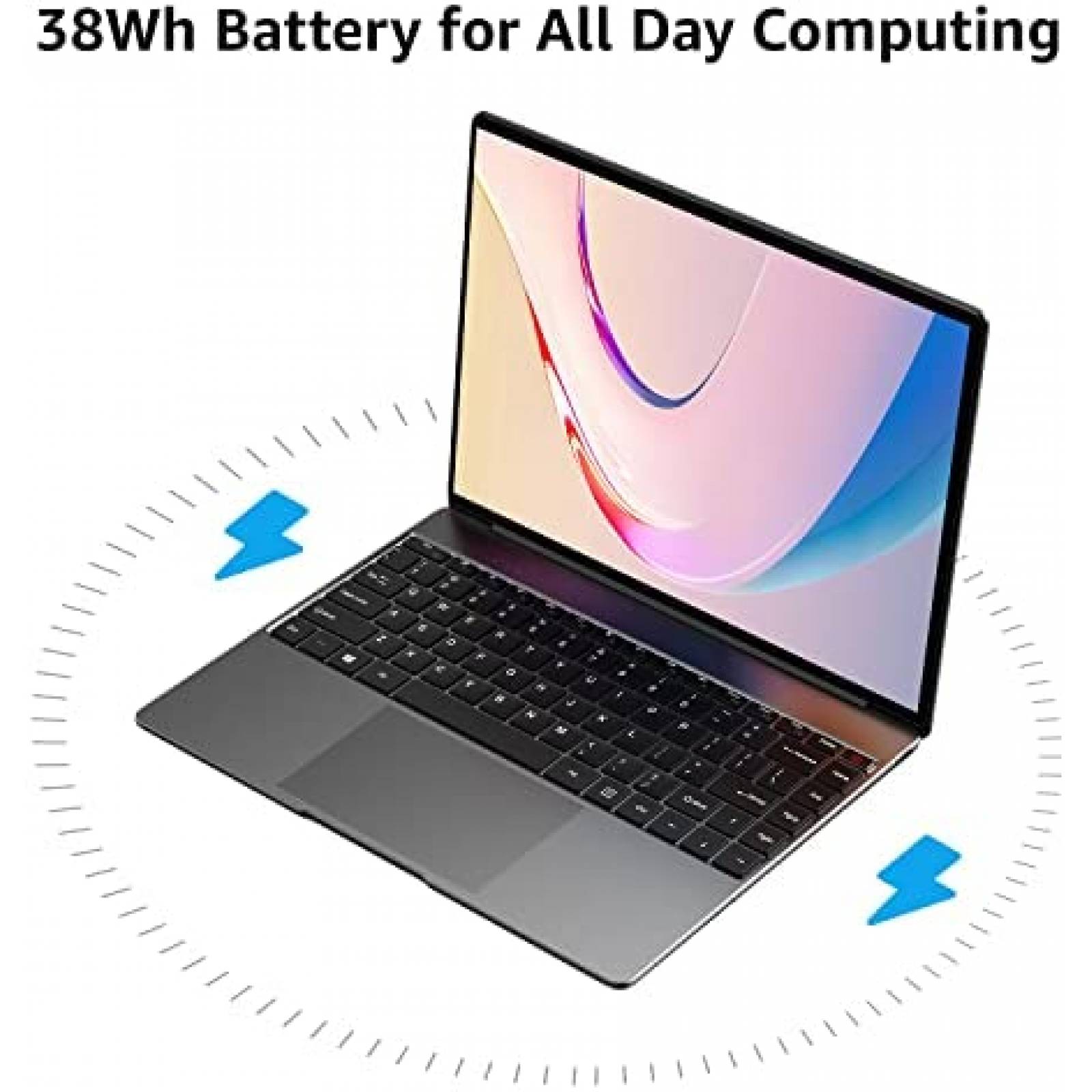 Laptop Chuwi LarkBook X 14" Touch Celeron 8GB 256GB -Gris