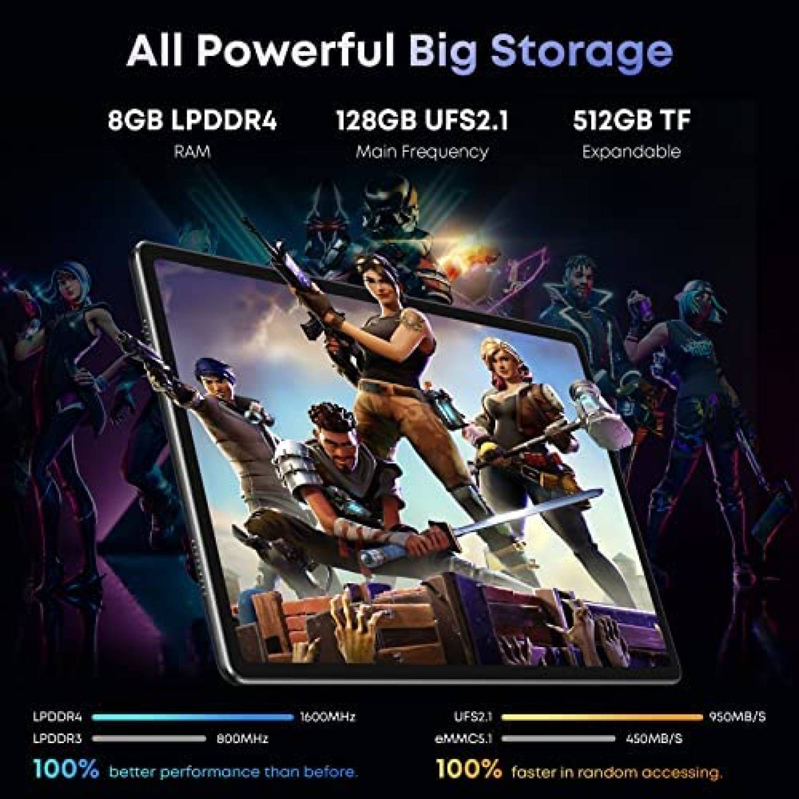 Tablet Chuwi HiPad Max 2022 10.36'' 8GB 128GB Dual SIM Negro