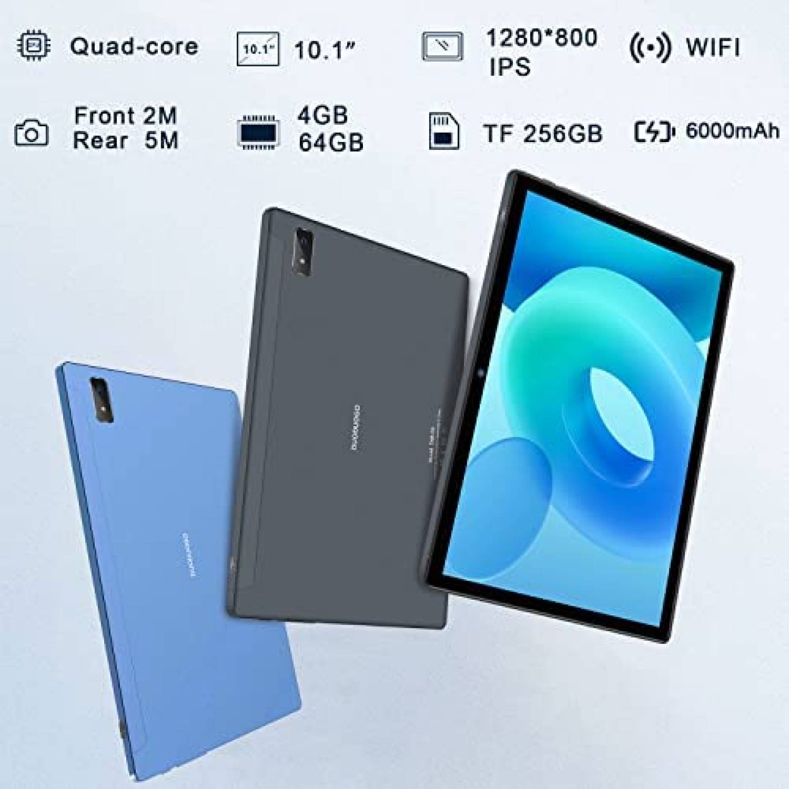 Tablet DUODUOGO S9 10.1'' 4GB RAM 64GB ROM+Accesorios -Gris