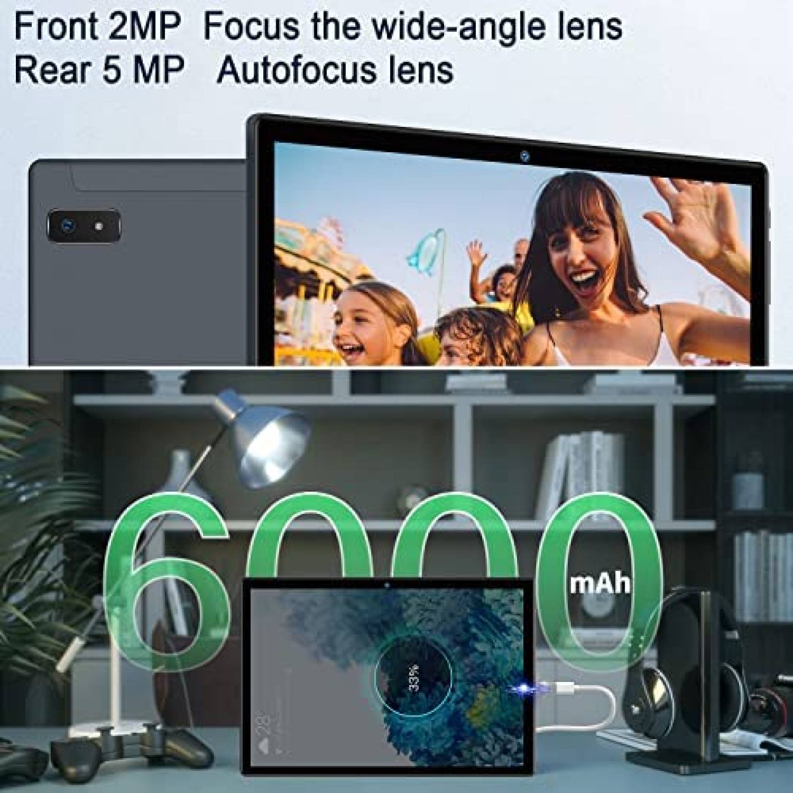 Tablet DUODUOGO S9 10.1'' 4GB RAM 64GB ROM+Accesorios -Gris