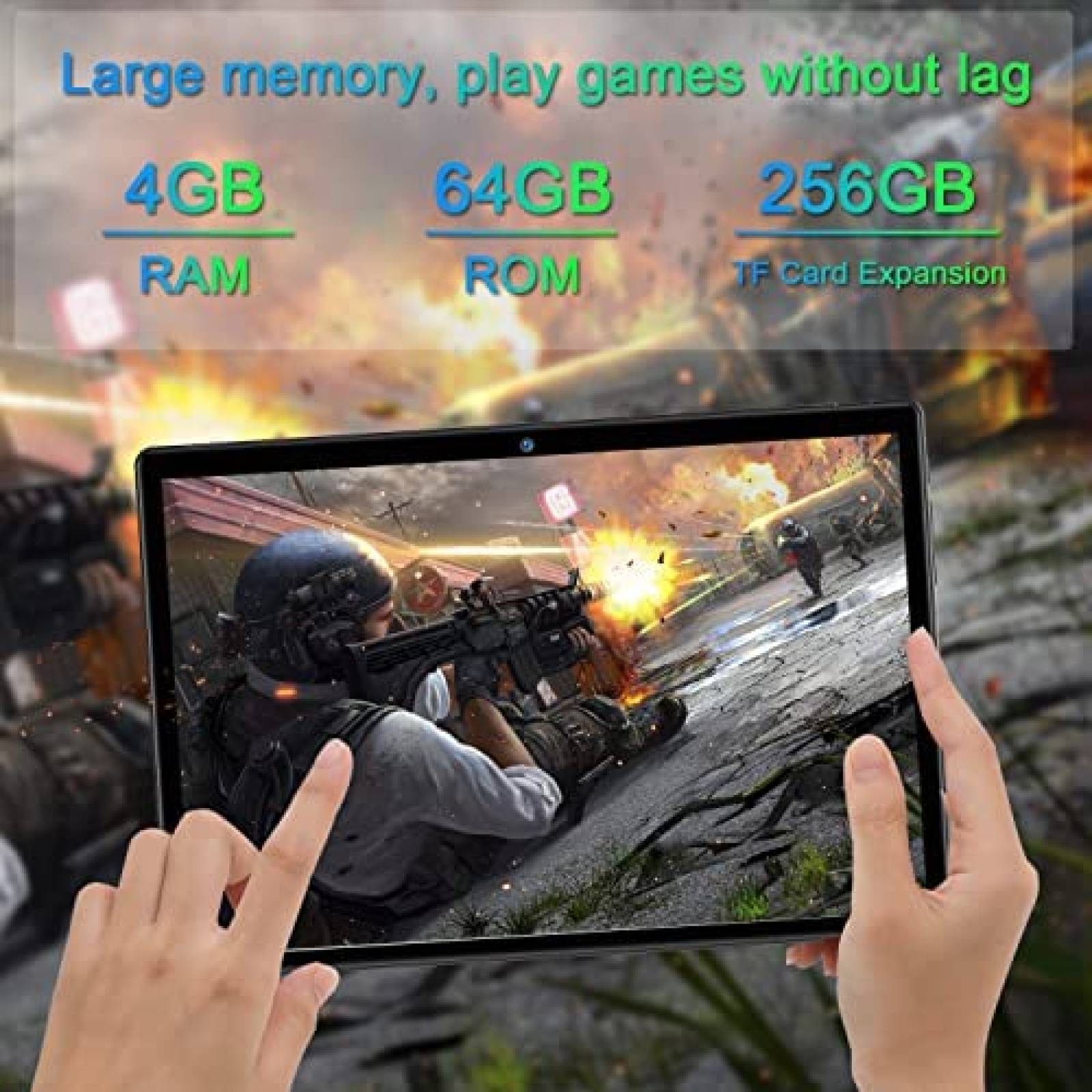 Tablet AOYODKG A10 10'' 4GB RAM 64GB ROM 5MP -Gris