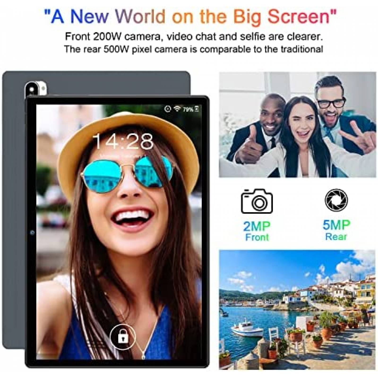 Tablet AOYODKG A10 10'' 4GB RAM 64GB ROM 5MP -Gris