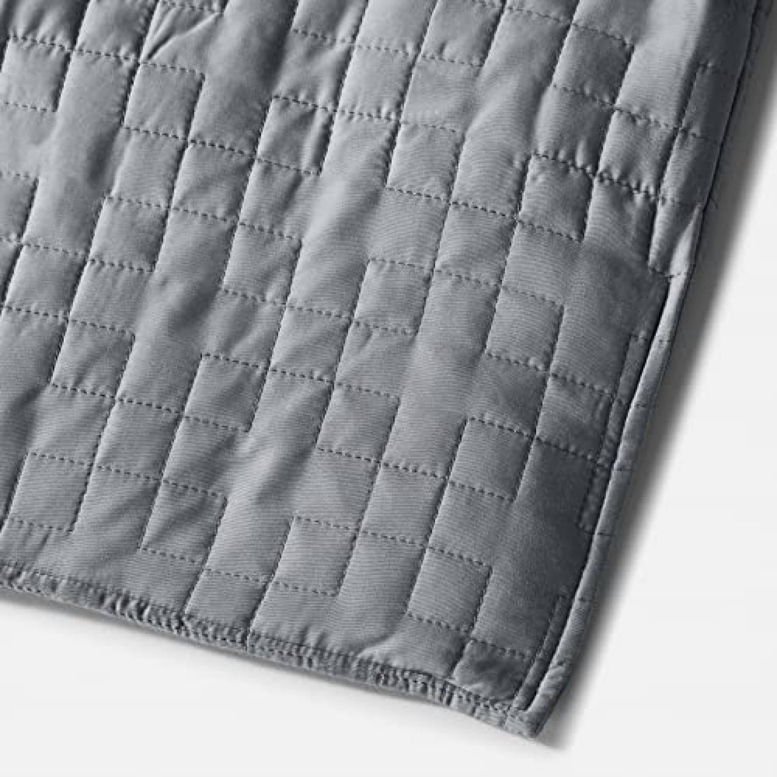 Manta Pesada Gravity 1.2 x 1.8 mts 9 kgs de Algodon -Gris