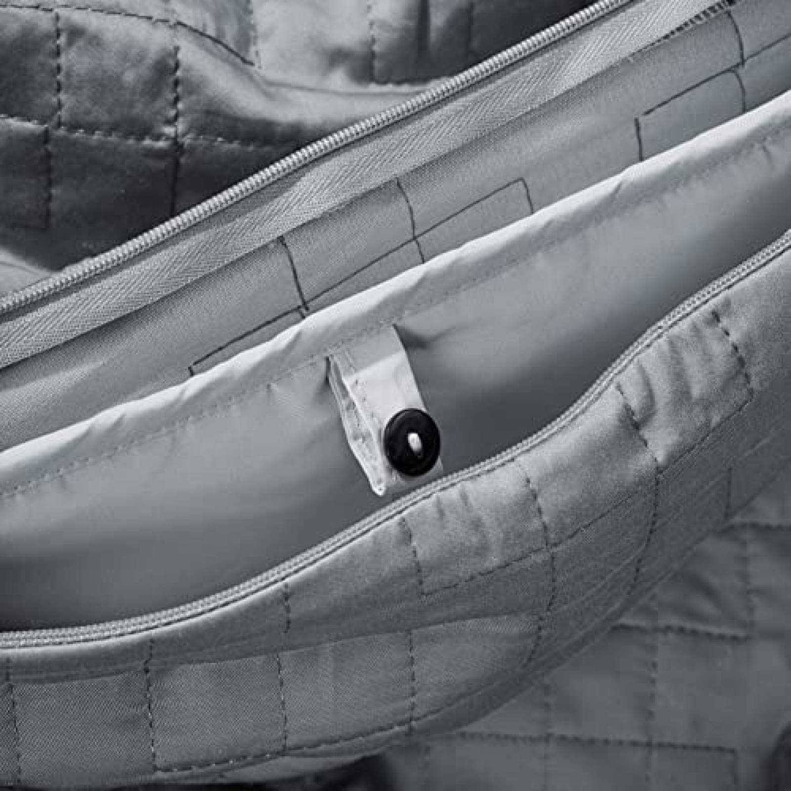 Manta Pesada Gravity 1.2 x 1.8 mts 9 kgs de Algodon -Gris