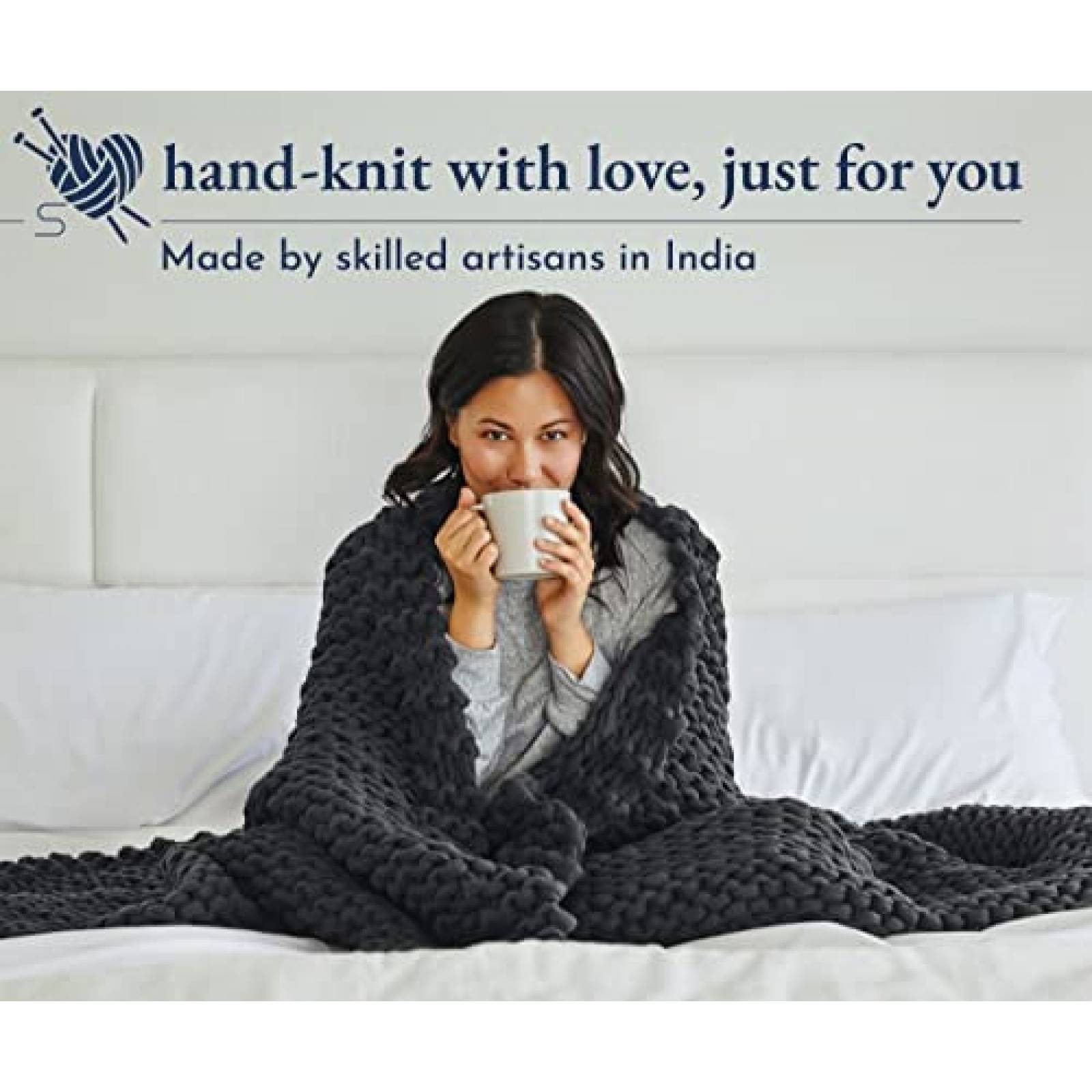 Manta Pesada California Design Den De Algodon Transpirable