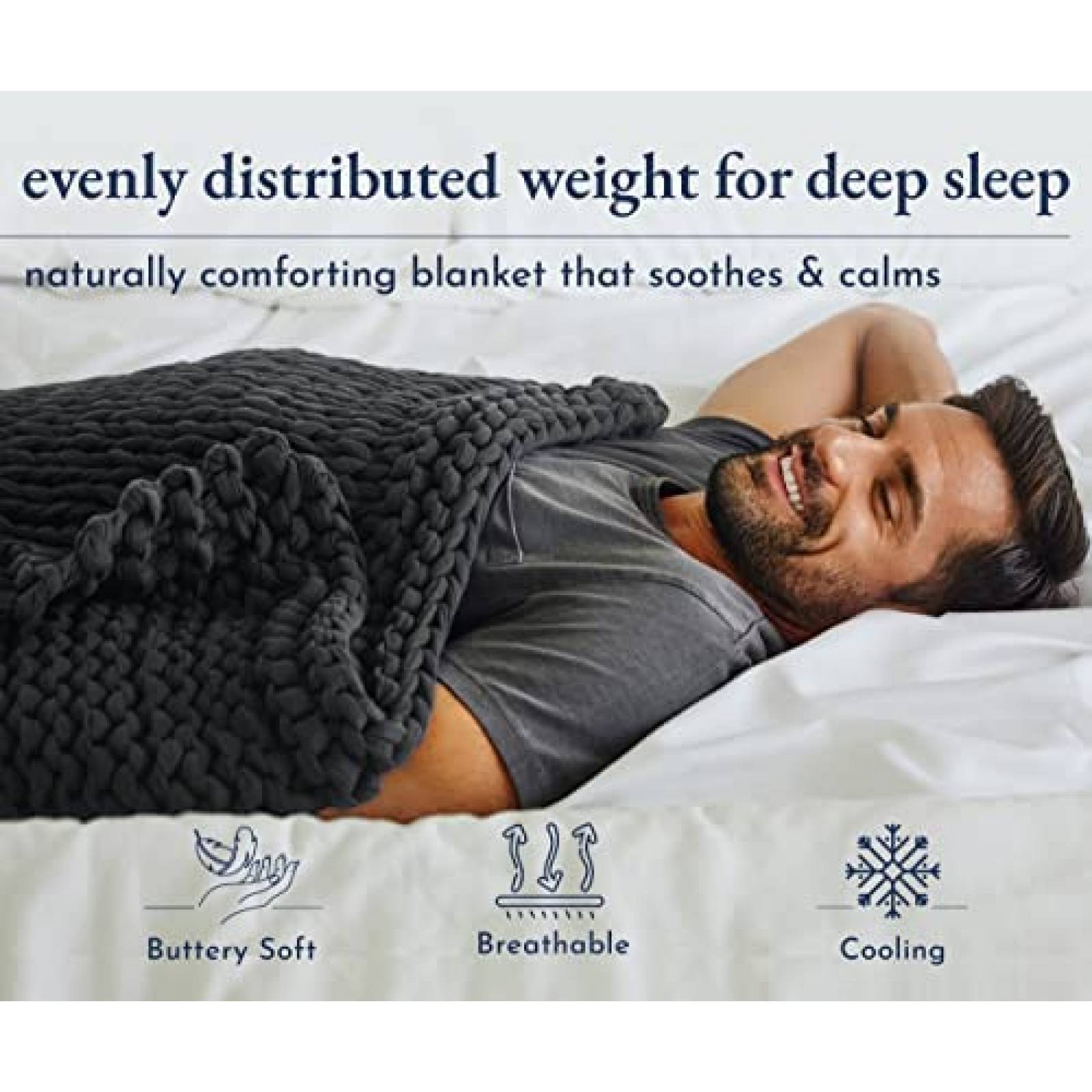 Manta Pesada California Design Den De Algodon Transpirable