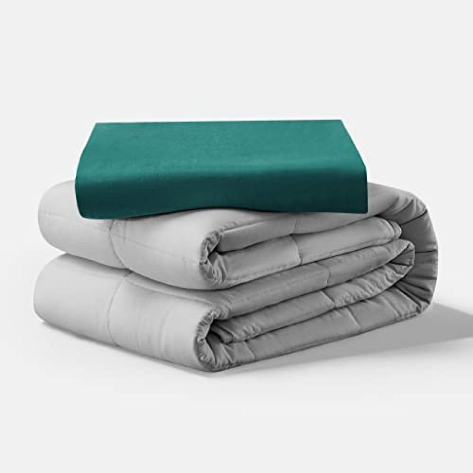 Manta Pesada Gravity 6.8 kg 1.2 x 1.8 mts -Verde Gris