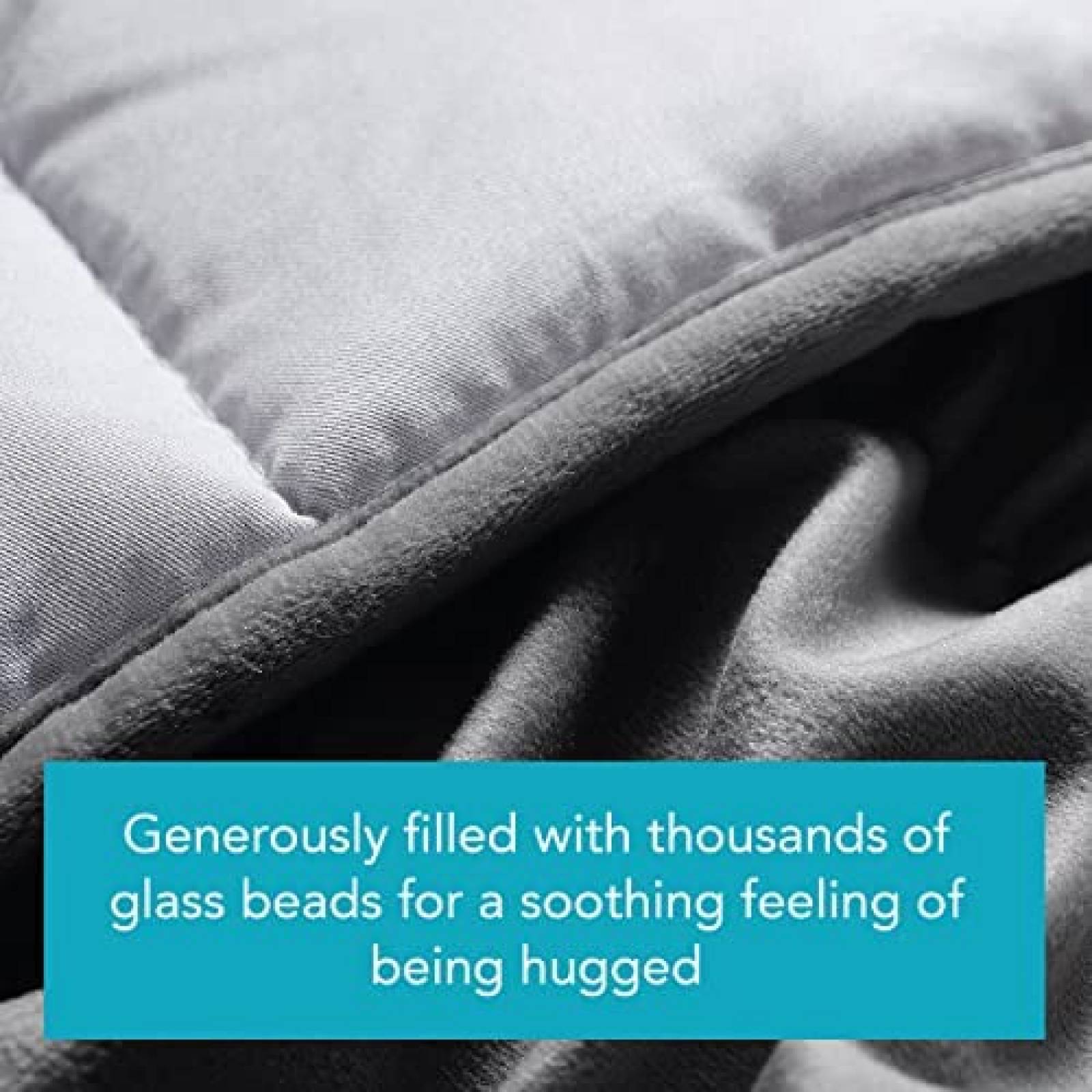 Manta Pesada Dream Lab 2.27 kg 50.8 x 58.4 cm -Gris