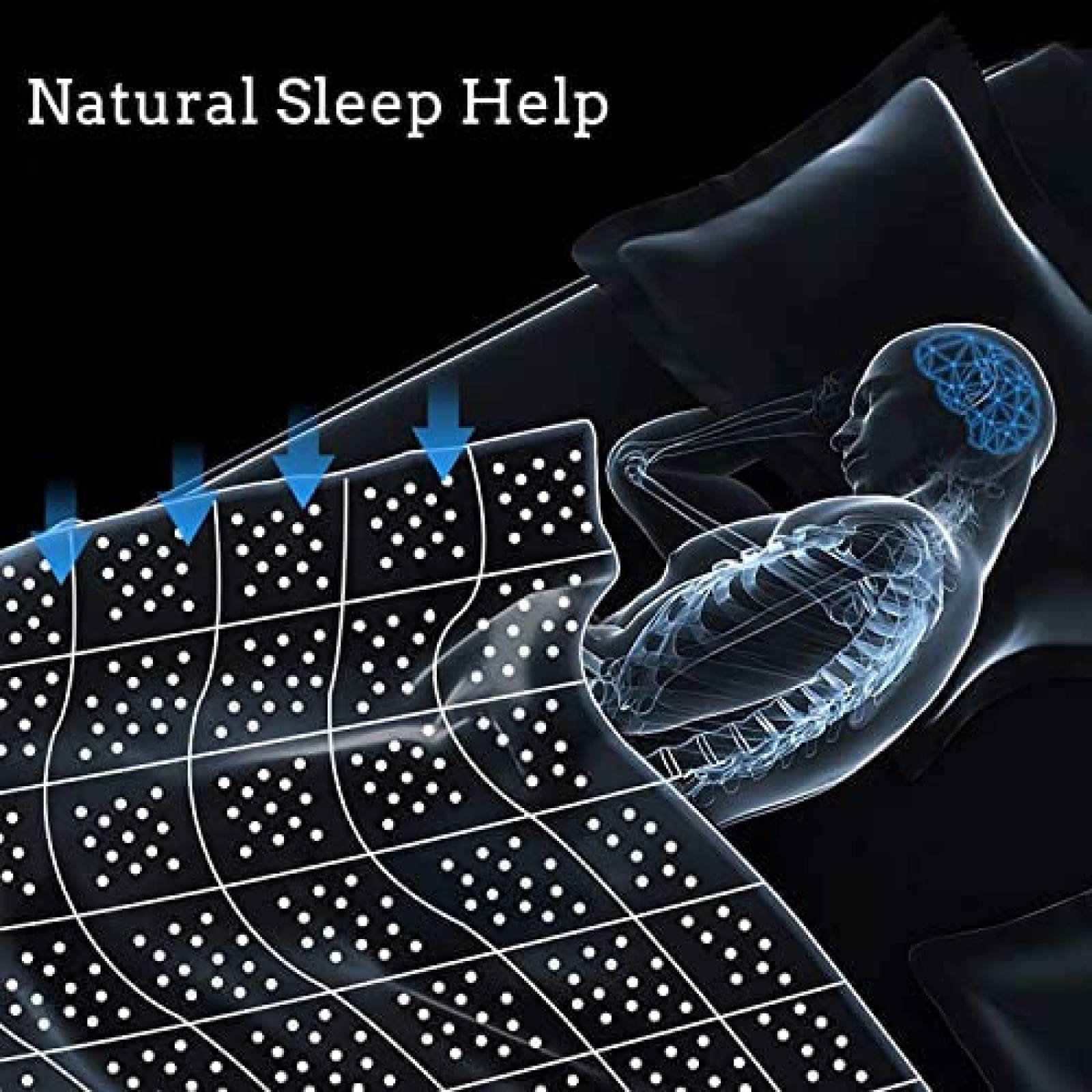 Manta Pesada Zonli Anje 100% Algodon -Gris Oscuro