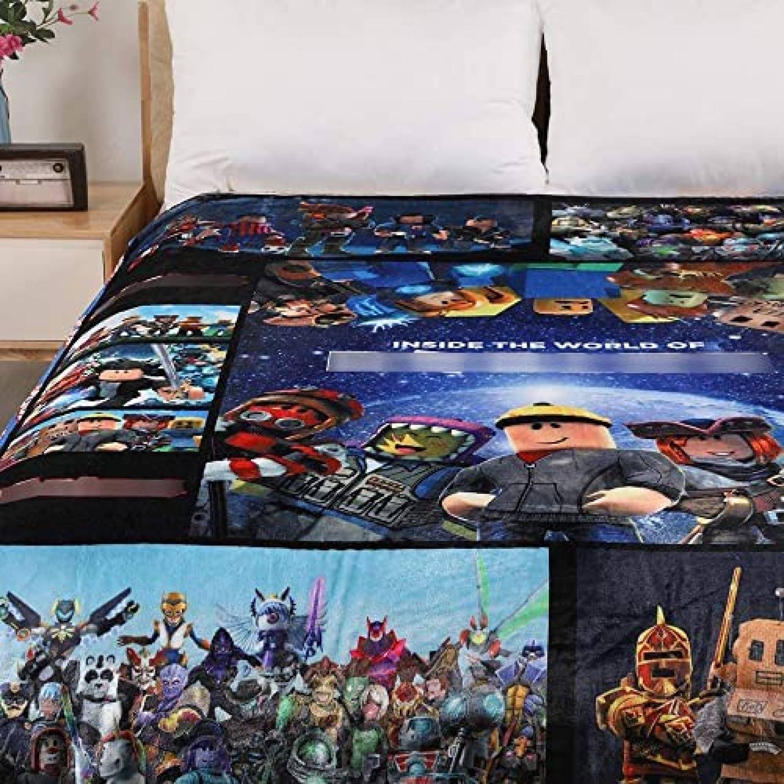 Colcha de Cama/Sofa Nelton Ligera de 60'' x 80'' -Roblox