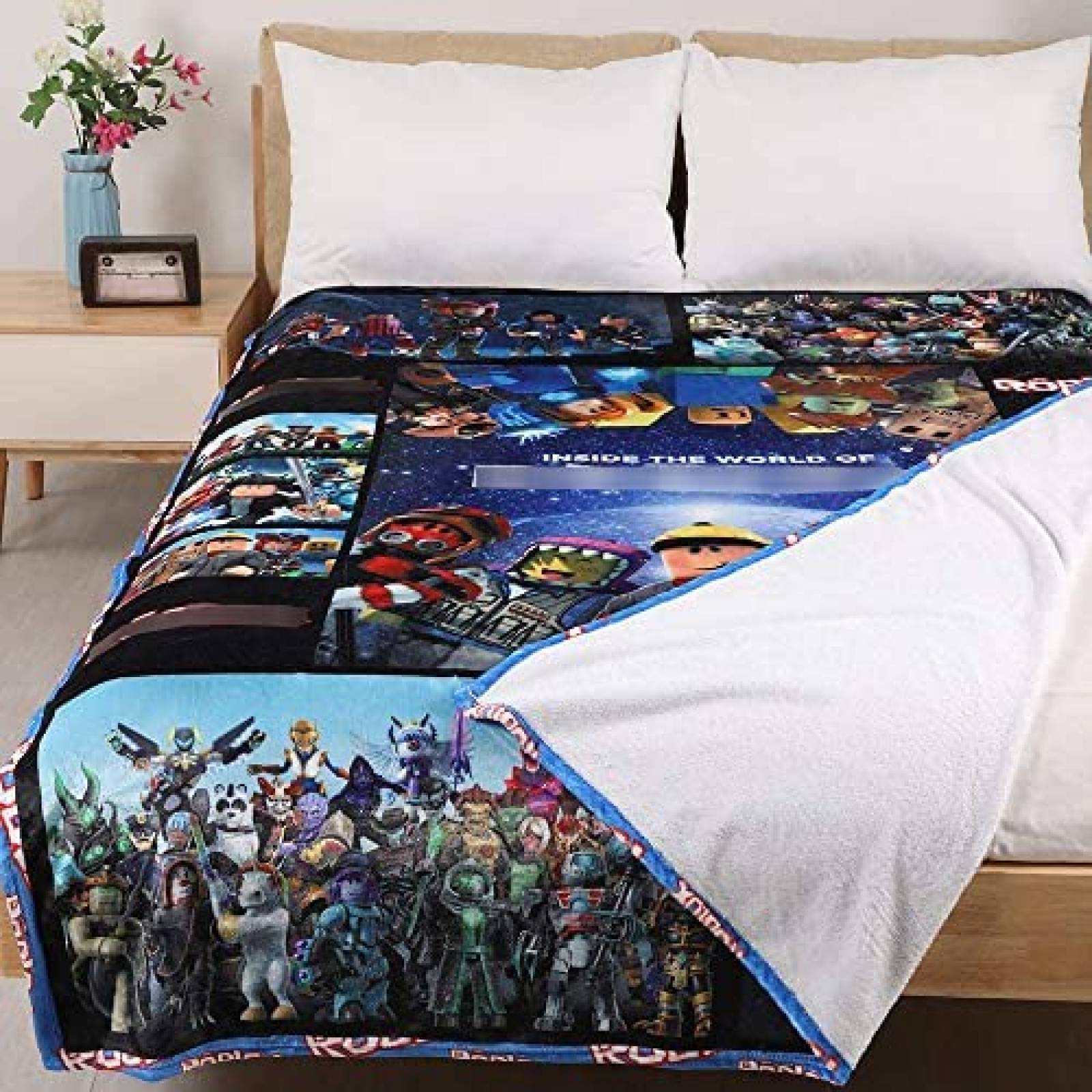 Colcha de Cama/Sofa Nelton Ligera de 60'' x 80'' -Roblox