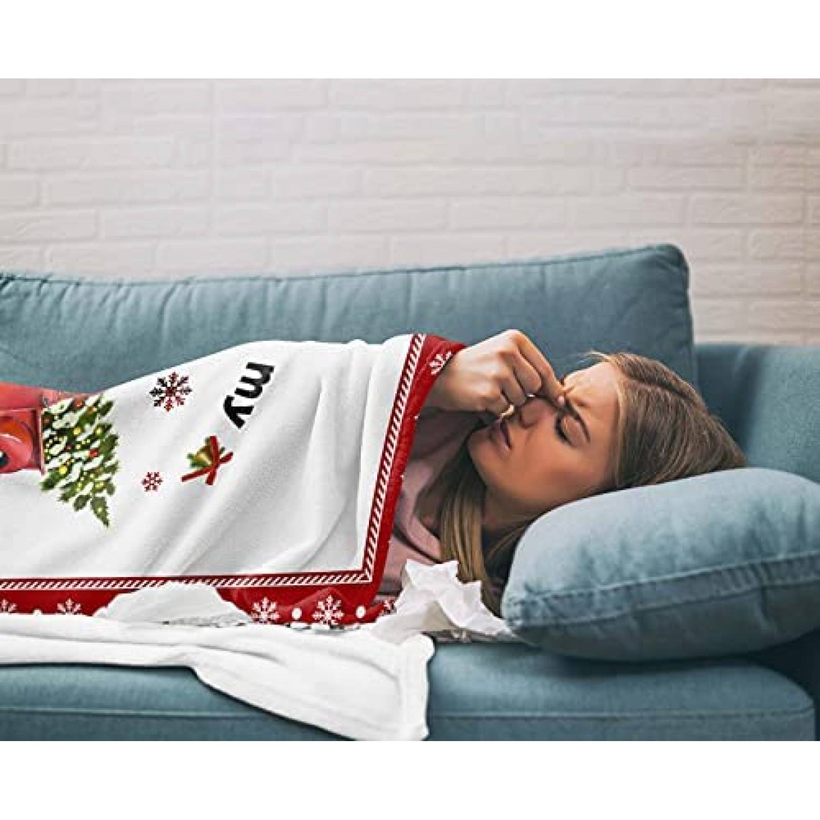 Sabanas De Festividad OneHoney Navideña 40''x50'' -Rojo