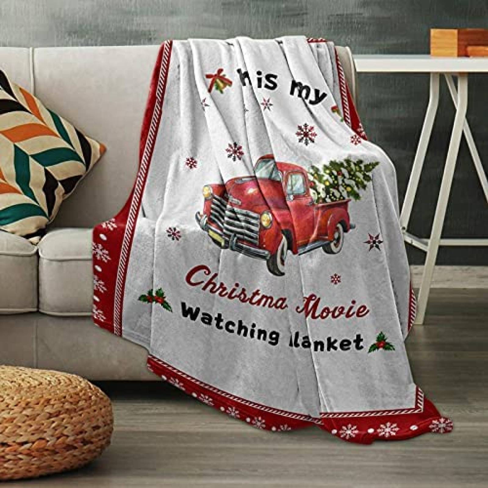 Sabanas De Festividad OneHoney Navideña 40''x50'' -Rojo