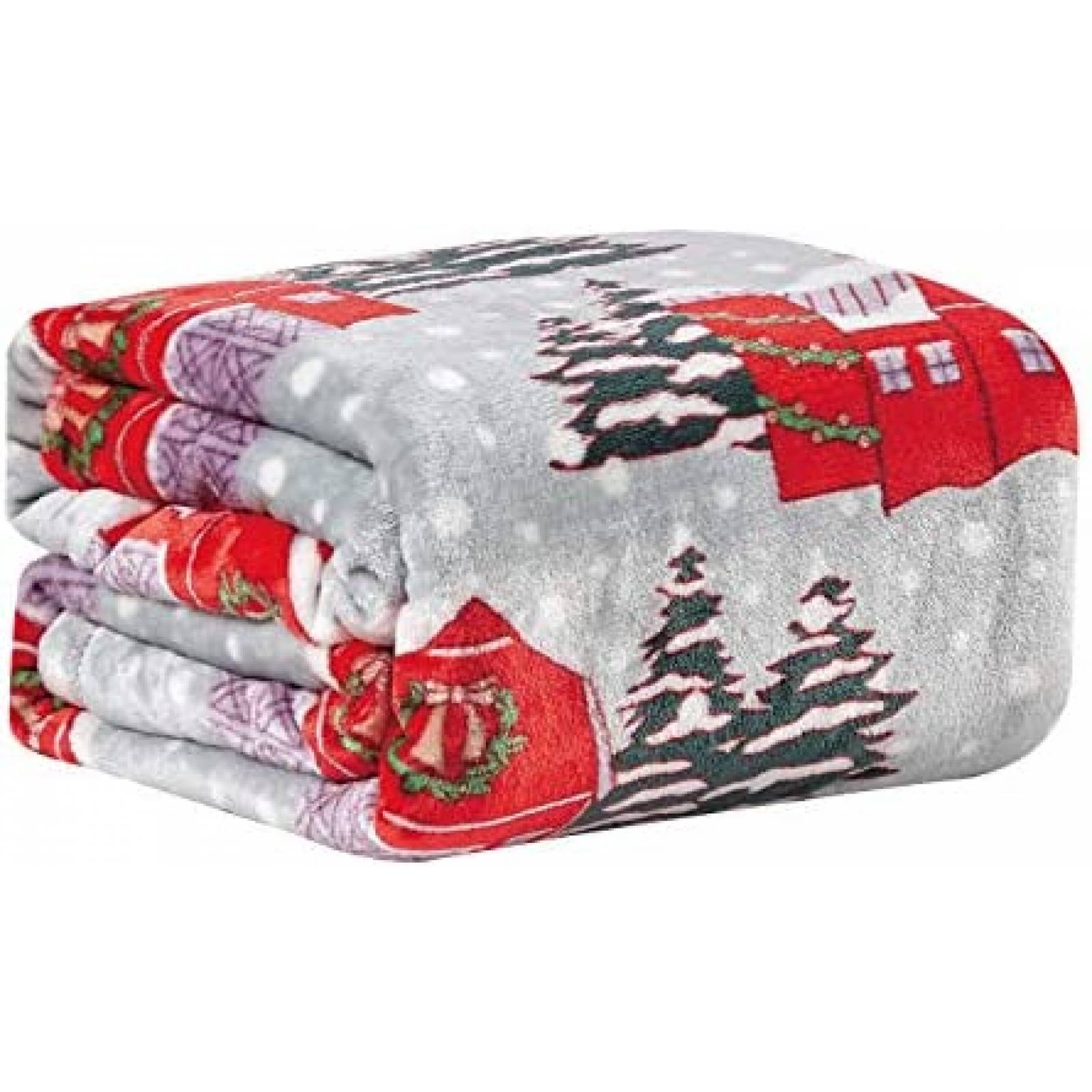 Sabanas De Festividad Noble House Navideña 50''x60'' -Gris