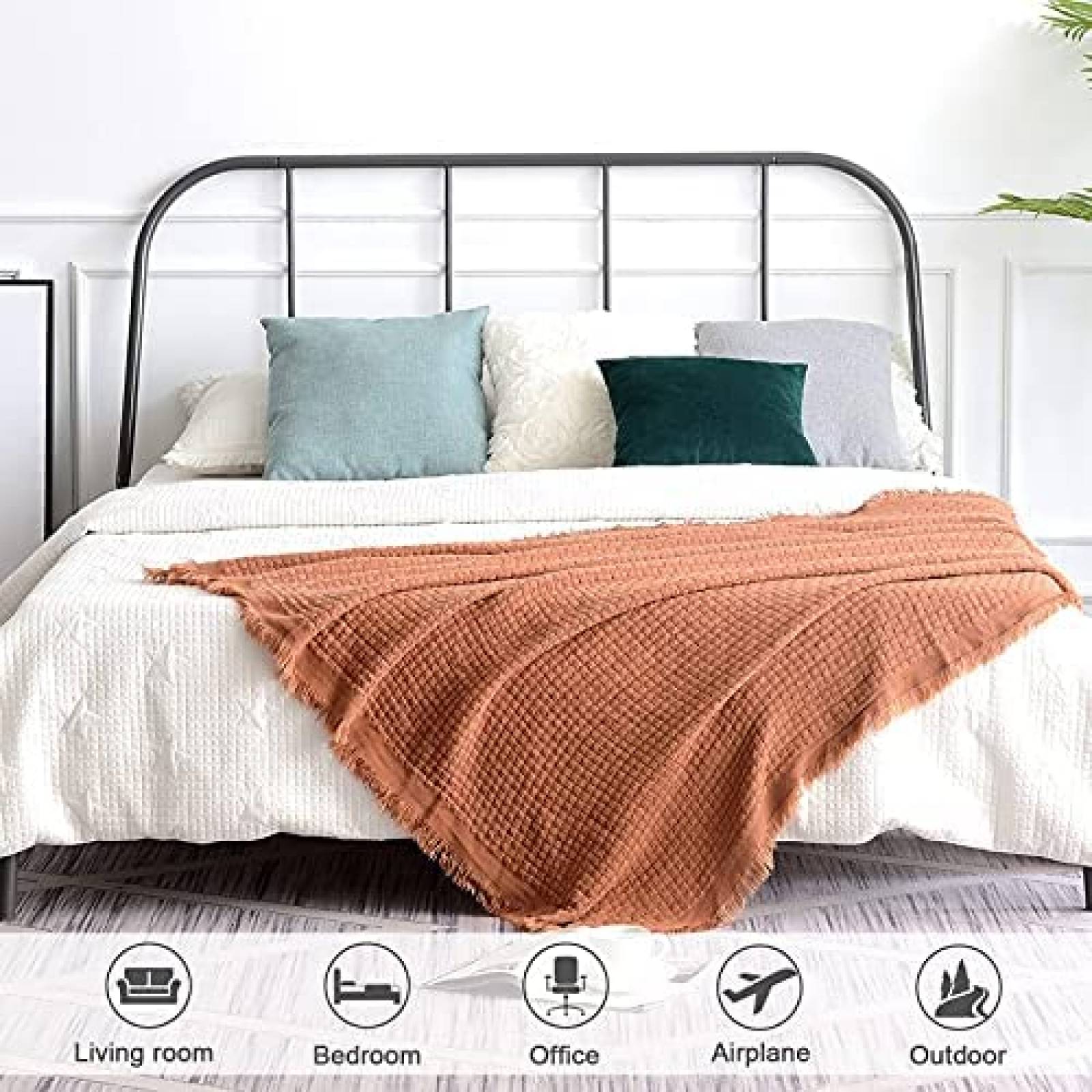 Sabanas De Festividad Lifein de 50''x60'' -Naranja Oxidado
