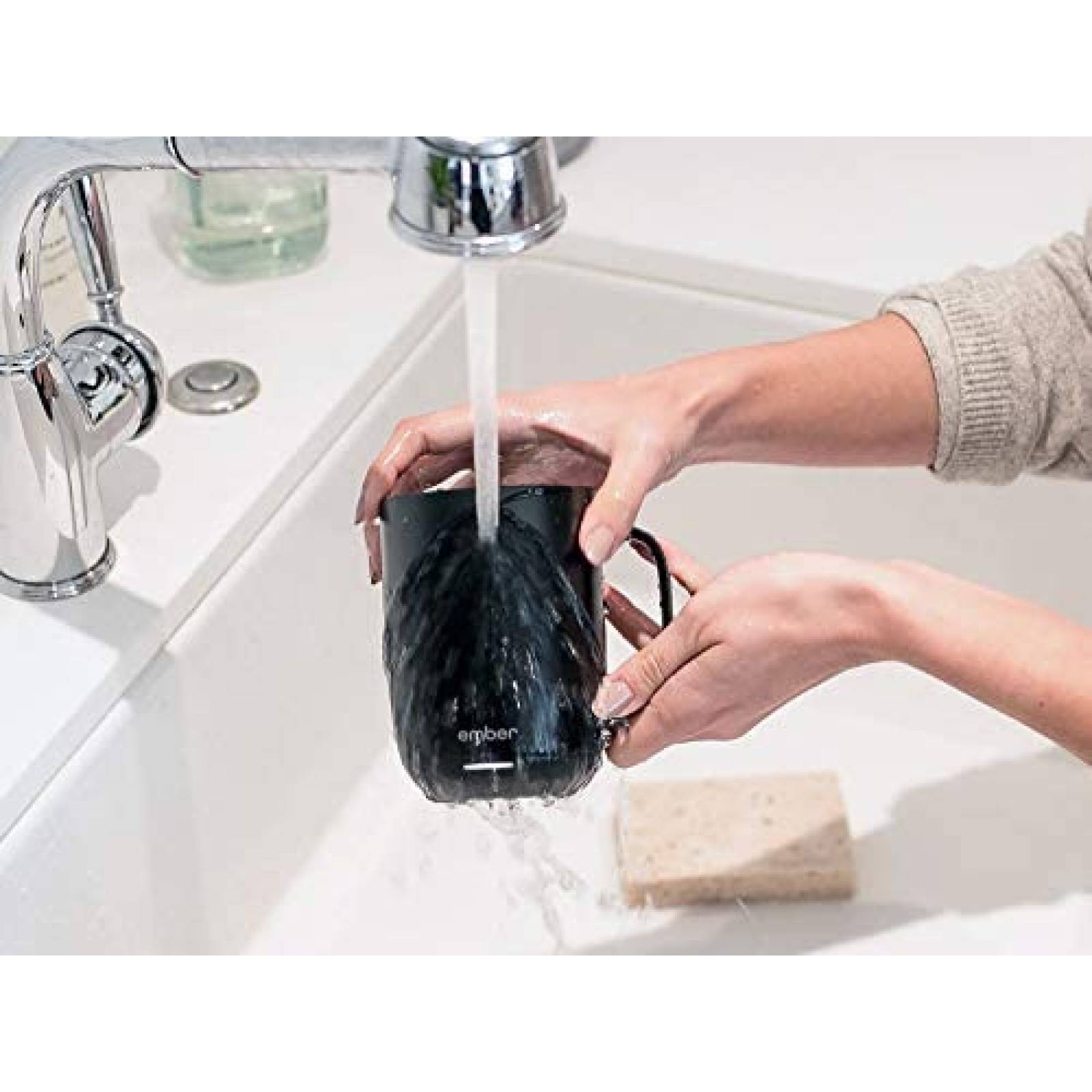 Termo Ember CM191000US Inteligente 1.5 hrs temperatura Negro